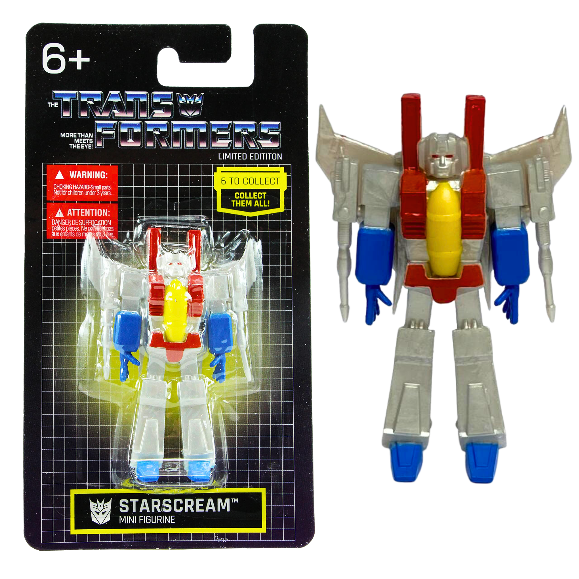 Transformers Decepticon - Starscream 2.5" Mini Figure (Limited Edition Original) - Toptoys2u