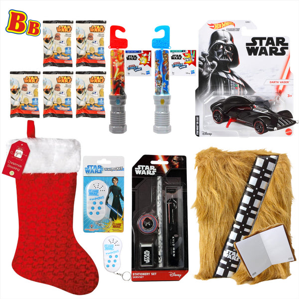 Star Wars Christmas Stocking Toy Bundle - 11 Pack - Toptoys2u