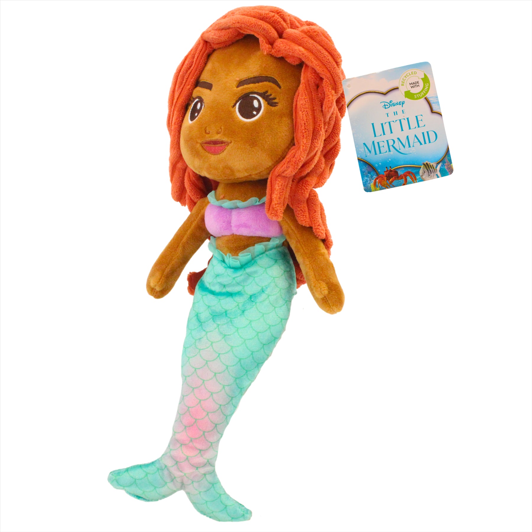 Disney The Little Mermaid Super Soft Ariel 30cm Plush Toy - Toptoys2u