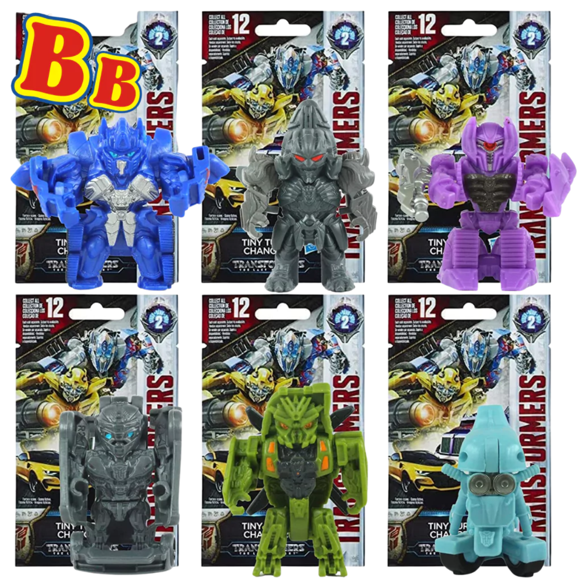 Transformers Tiny Turbo Changers 2" 5cm Series 2 Blind Bag Figures Identified Set 1 - Toptoys2u