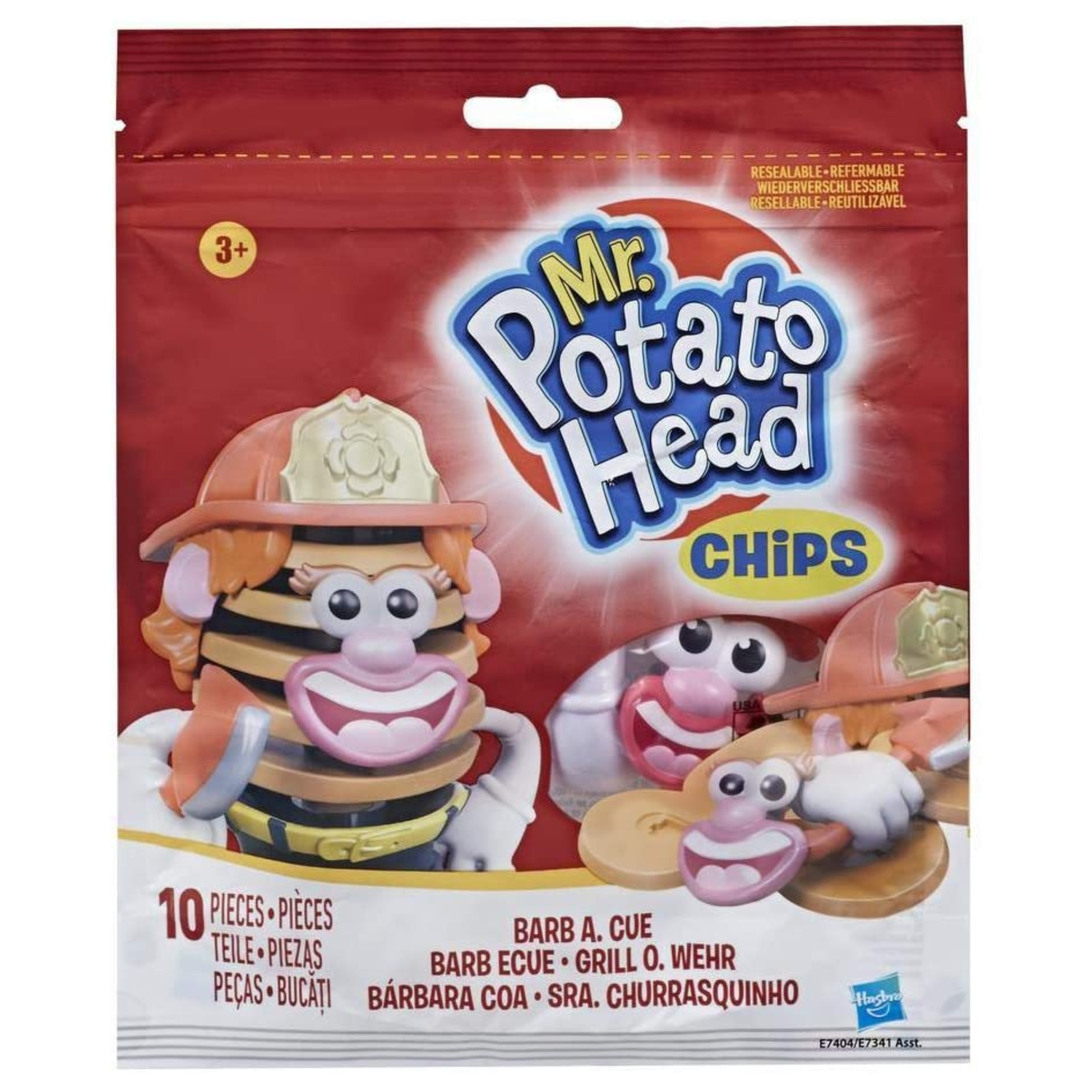 Mr Potato Head Chips Barb A. Cue Buildable Action Figure - Toptoys2u