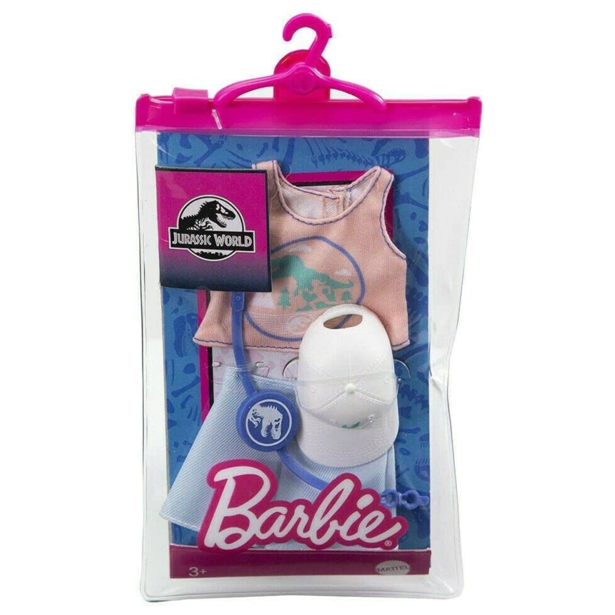 Barbie Jurassic World - Fashion Look Pack, Skirt, Vest Hat & Belt - Toptoys2u