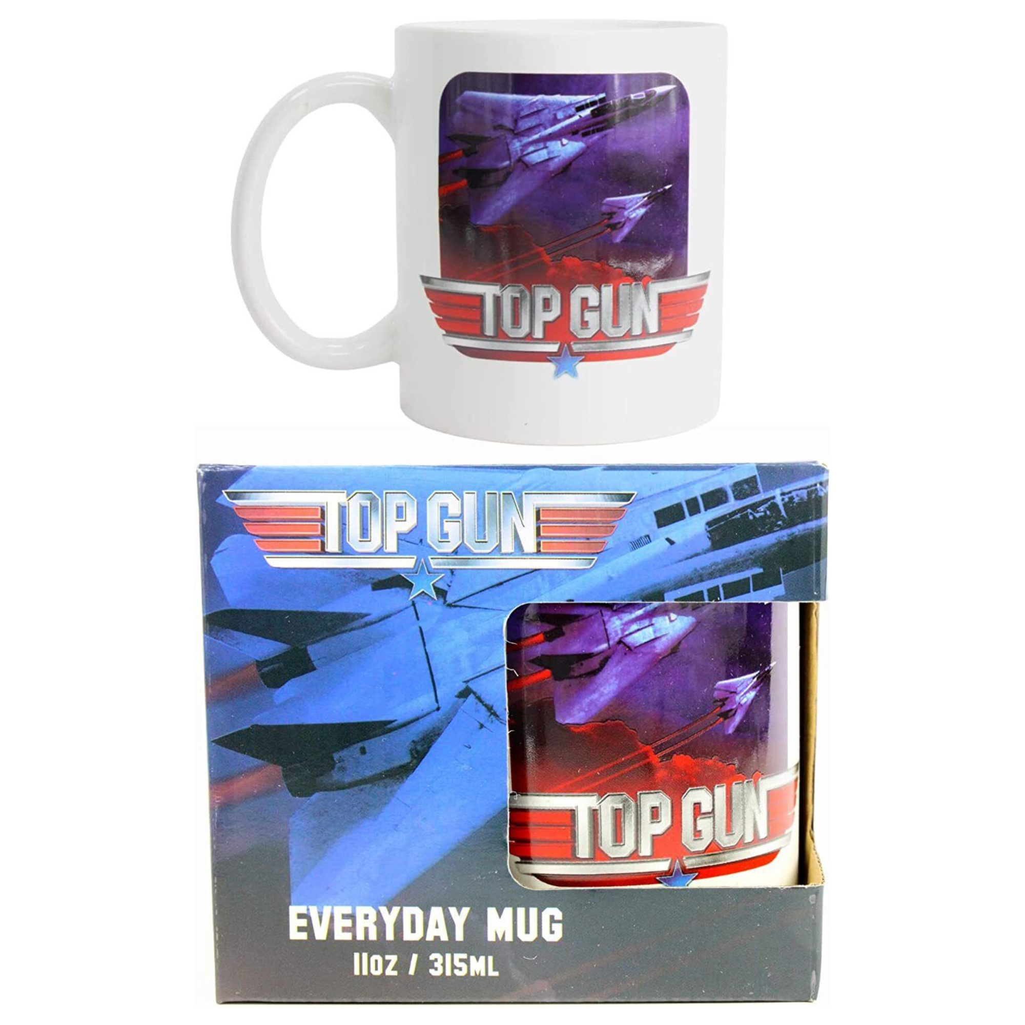 Top Gun Plane Coffee Mug Gift Boxed 315ml - Toptoys2u