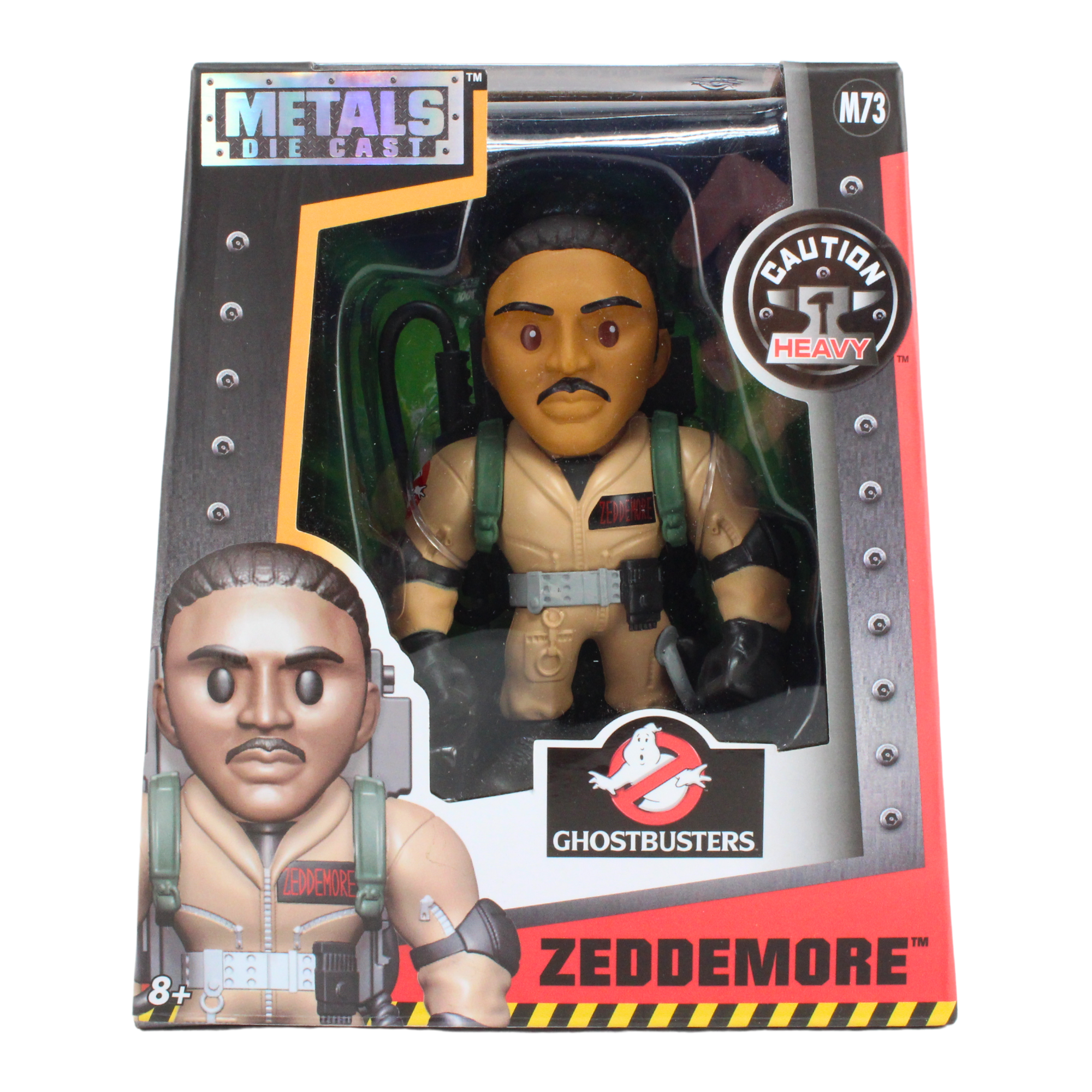 Ghostbusters Winston Zeddemore 10cm Collectible Diecast Metal Miniature Toy Figure - Toptoys2u