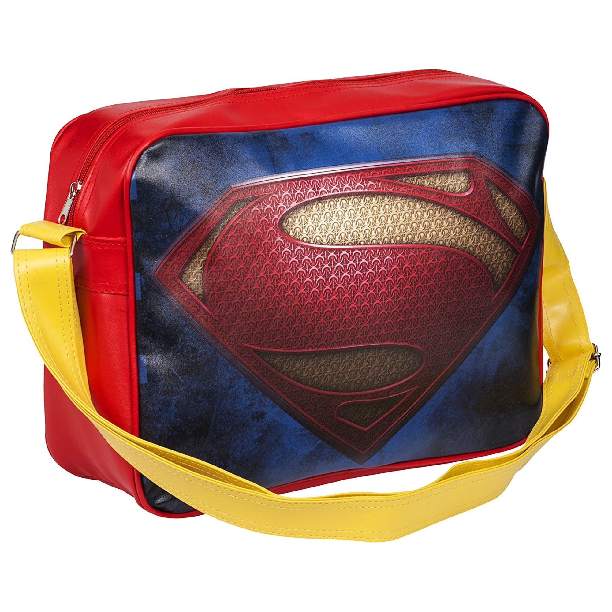Superman Deluxe Shoulder Strap School Messenger Bag - Toptoys2u