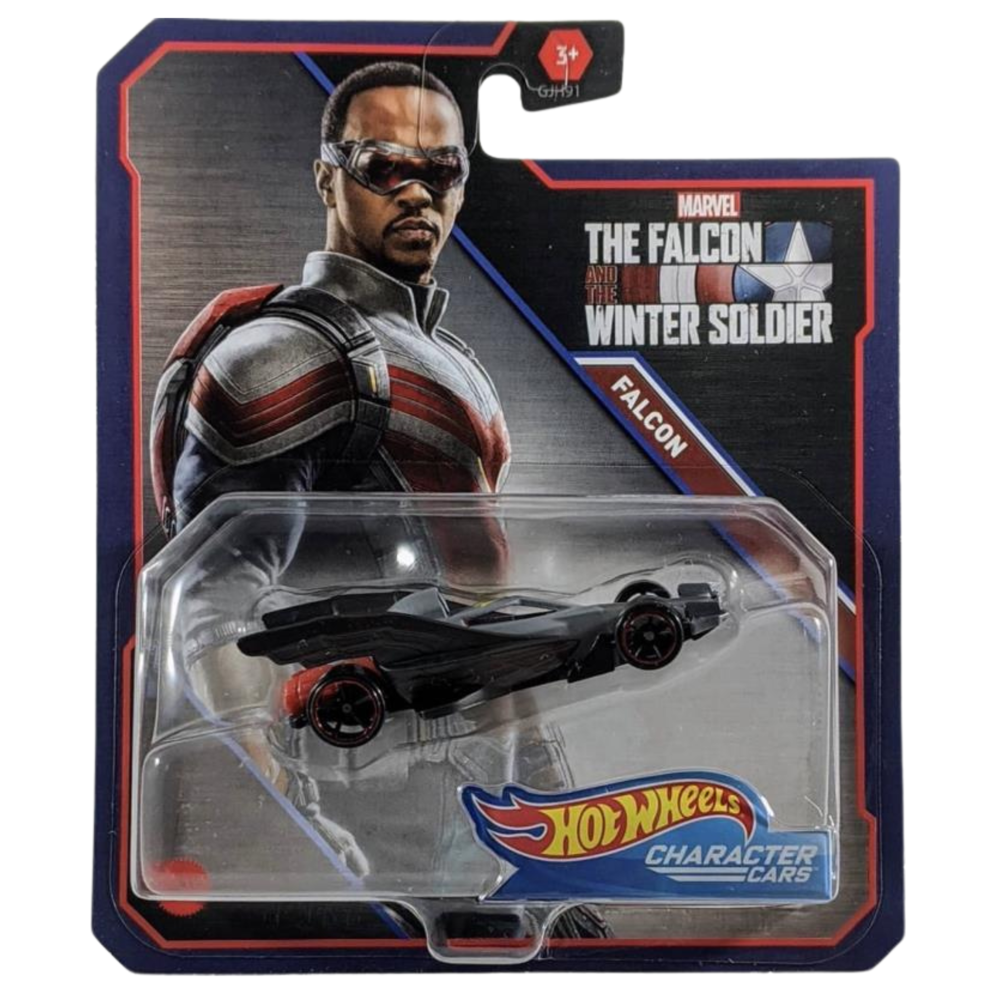 Hot Wheels Marvel Character Cars - The Falcon Winter Soldier 1:64 Diecast - Toptoys2u