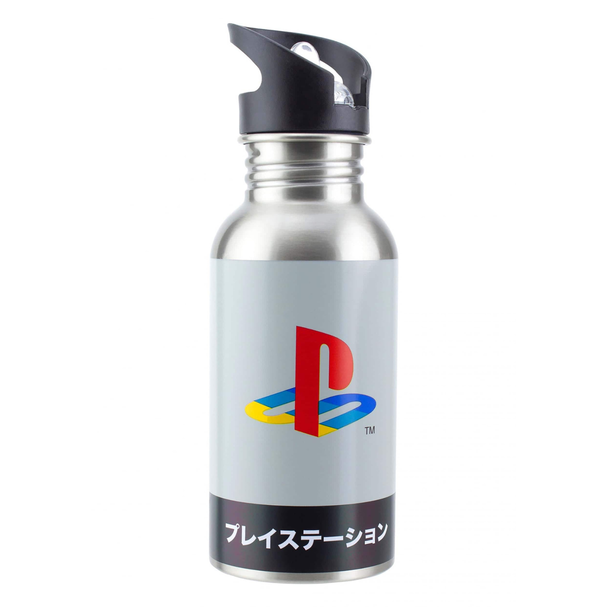 Playstation Heritage Stainless Steel Water Bottle 500ml - Toptoys2u