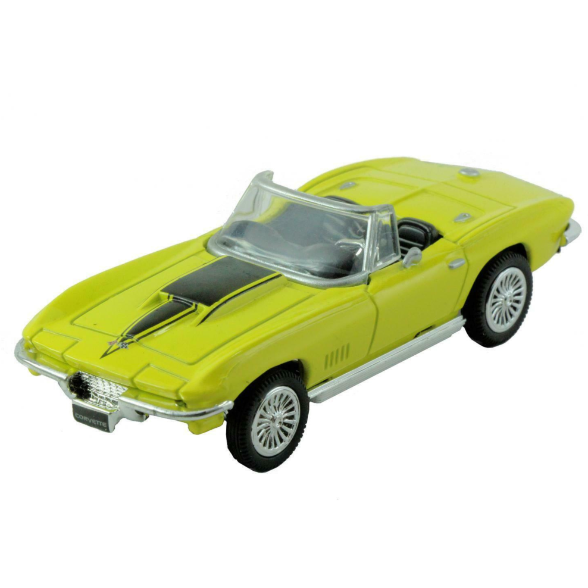 Corvette 1967 Convertible in Yellow - All American City Cruiser Collection 1:43 Diecast - Toptoys2u