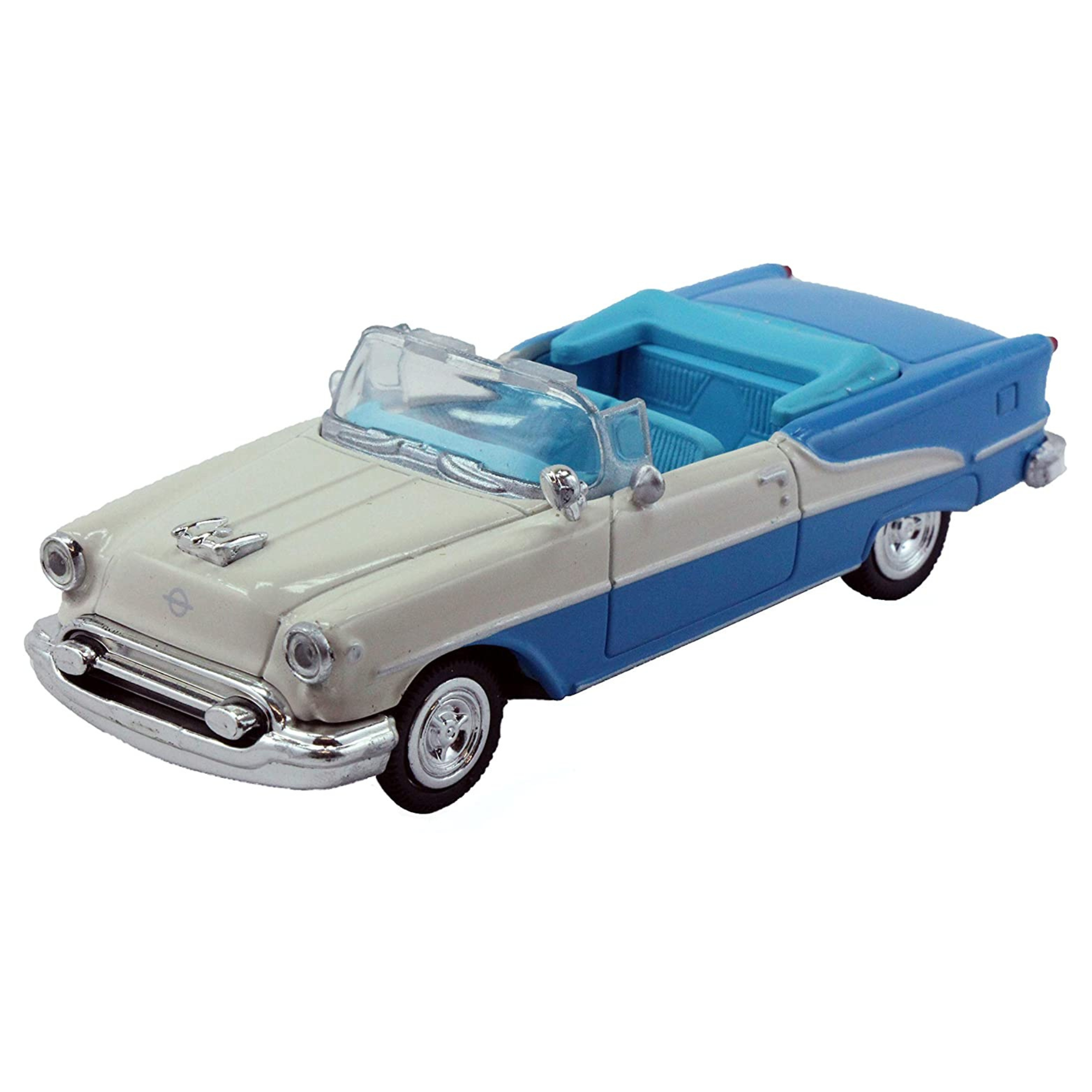 NewRay 1:43 Diecast 1955 Oldsmobile Super 88 Convertible - All American City Cruiser Collection - Toptoys2u
