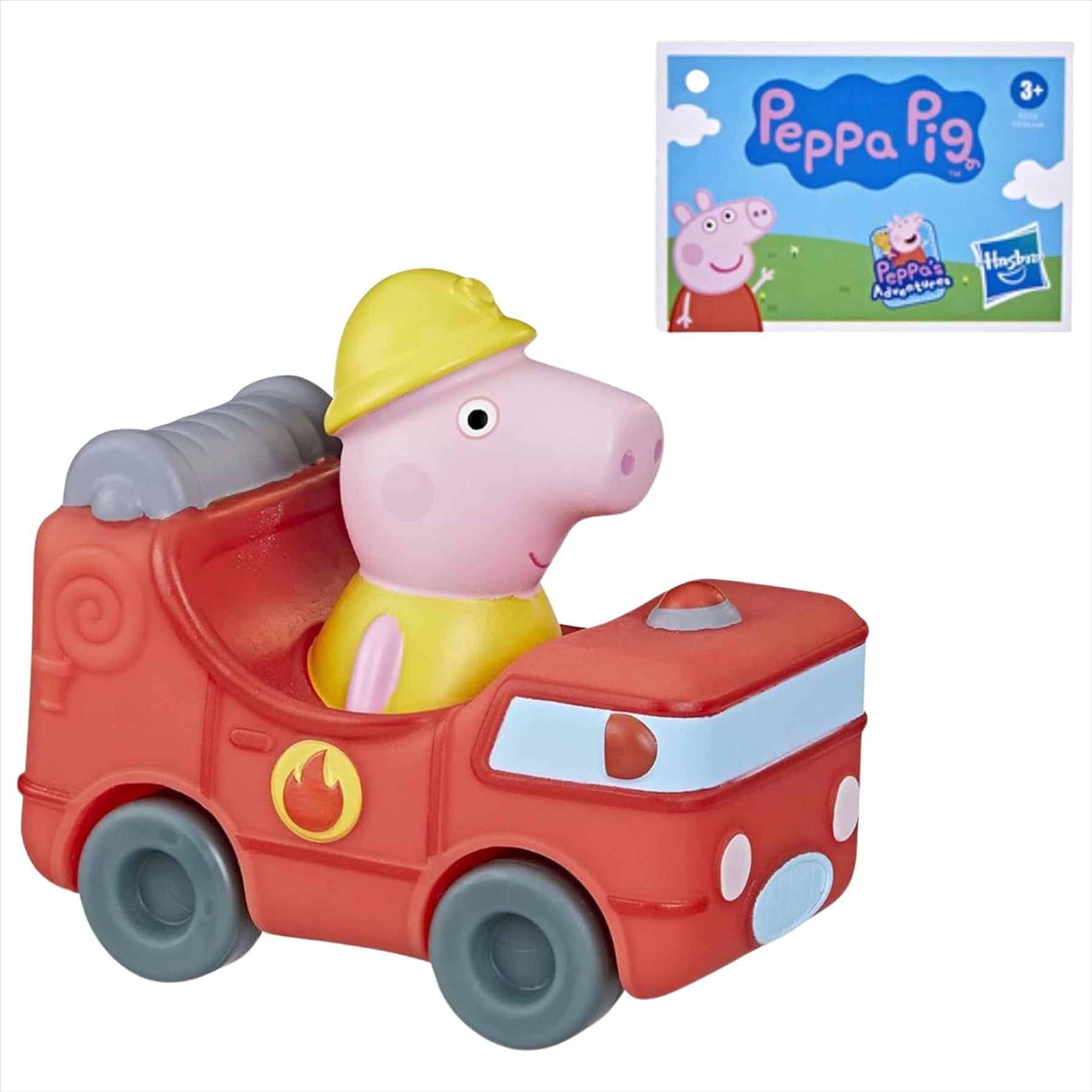 Peppa Pig Little Buggies Toy Character Vehicles Play Set - Zoey, George, Peppa, Mummy Pig, Suzy, and Freddy - Toptoys2u