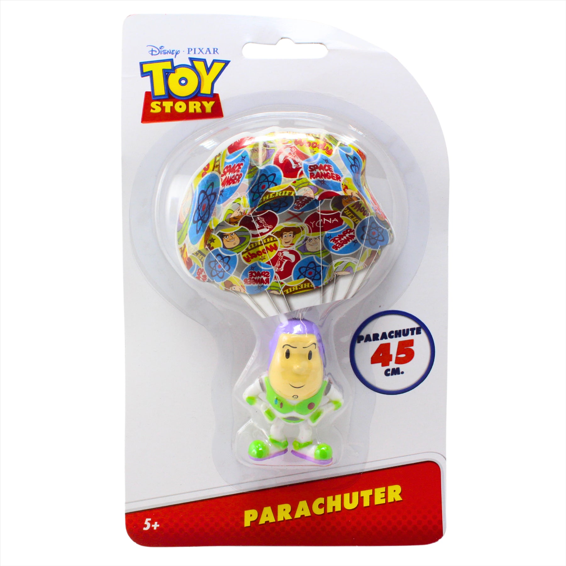 Disney Toy Story Buzz Lightyear and Woody Miniature Toy Figure Parachuters - Twin Pack - Toptoys2u