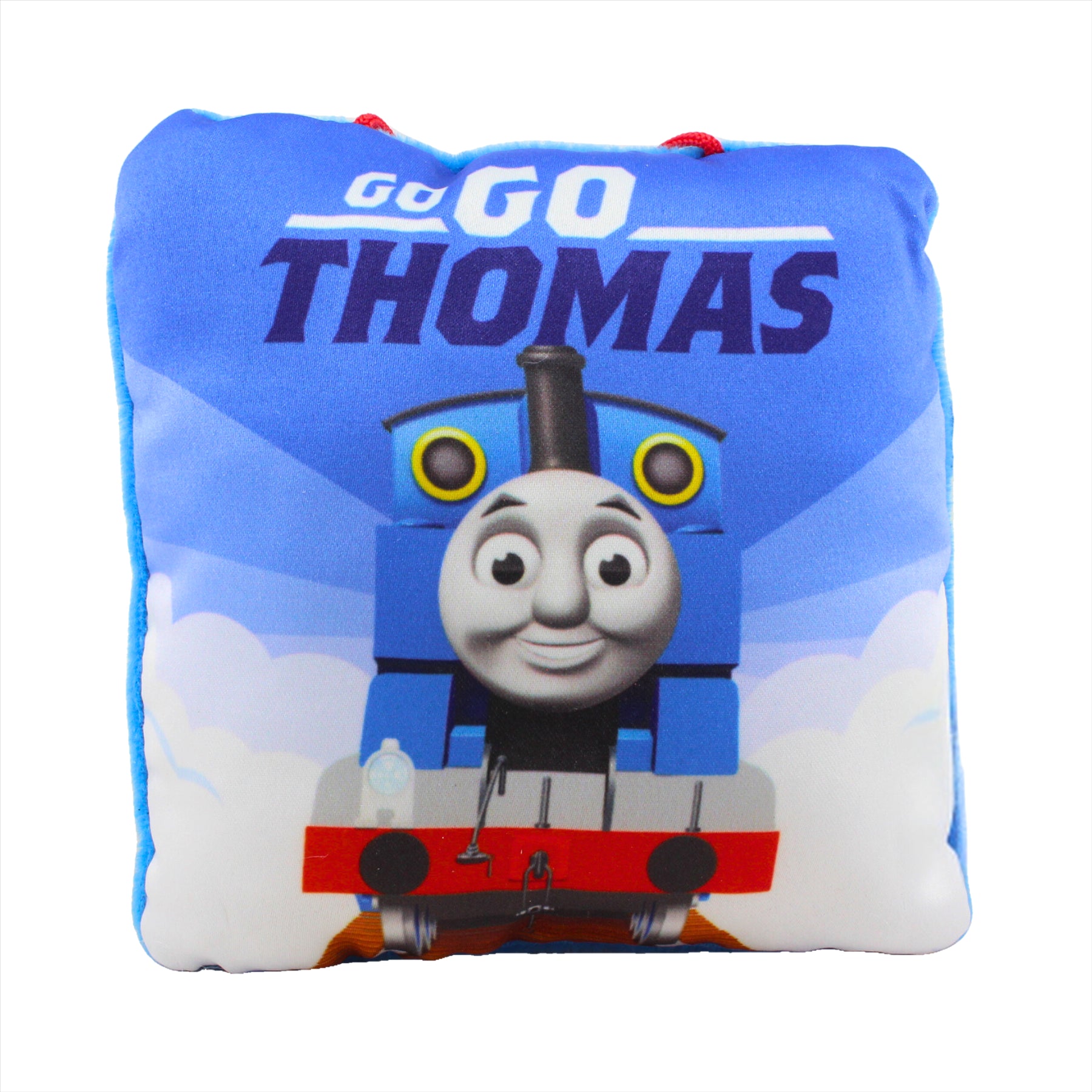 Thomas and Friends Pack of 3 Pillows 12cm  - Go Go Thomas, James No5, and Percy No6 - Toptoys2u