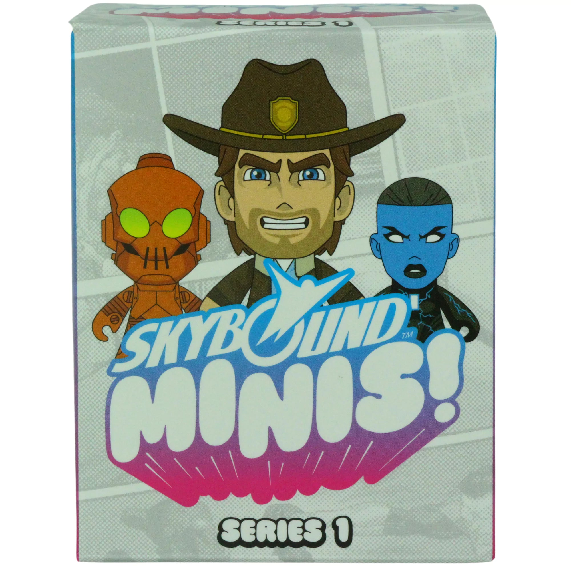 Skybound Minis Series 1 Character Figures, The Walking Dead, Invincible, Science Dog & More Blind Box Party Favours - Pack of 2 - Toptoys2u