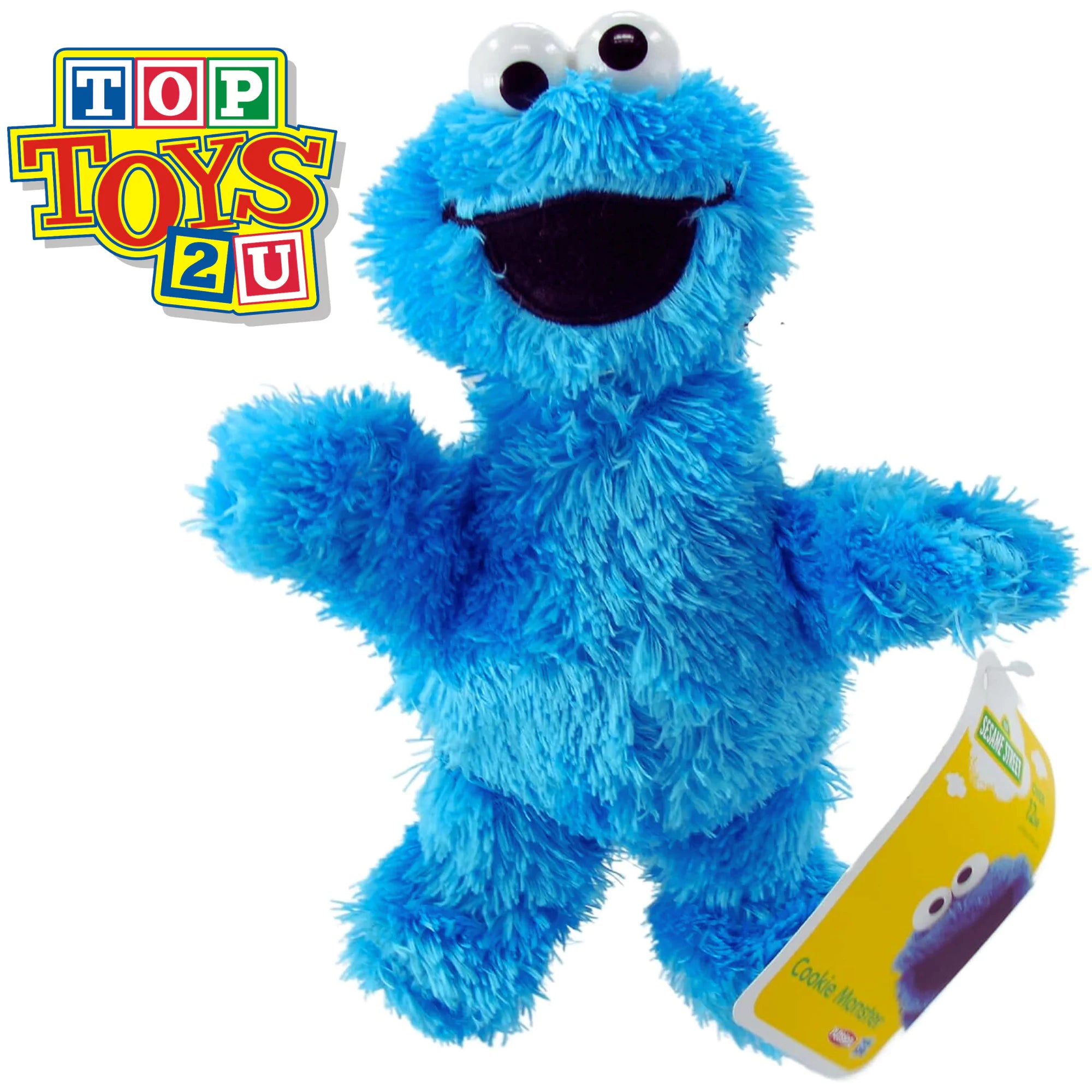 Sesame Street - Plush 9" 23cm Cookie Monster - Pack of 3 - Toptoys2u