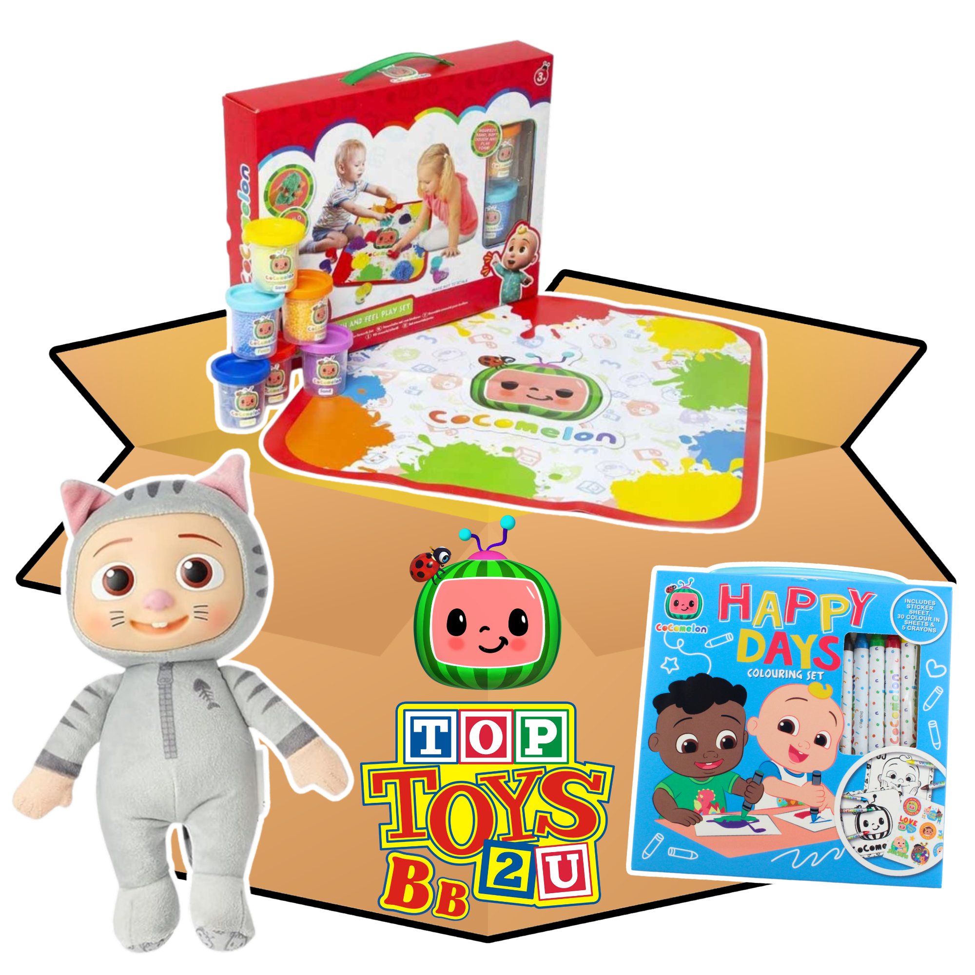 Toptoys2u CoComelon Prebuilt Bargain Bundles - Toptoys2u