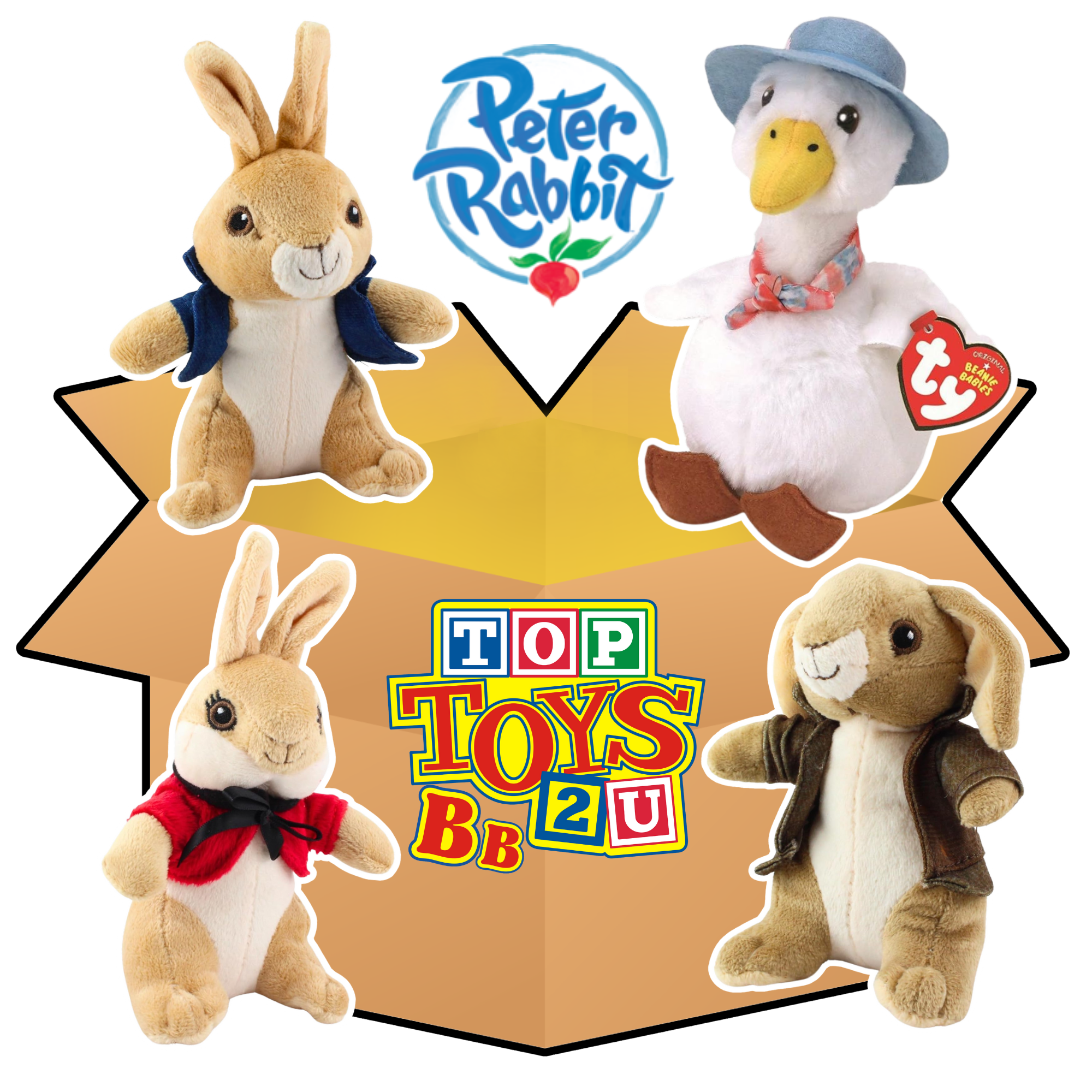 Toptoys2u Peter Rabbit Prebuilt Bargain Bundles - Toptoys2u