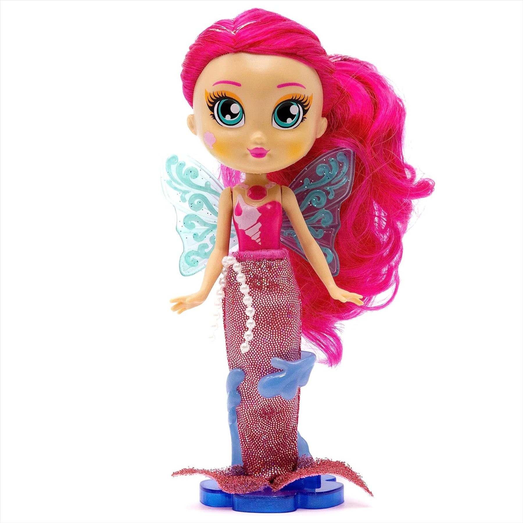 Bright Fairy Friends Shine Together! Series 3 Mermaid 15cm Doll Figure with Underwater Castle Home and Accessories - Toptoys2u