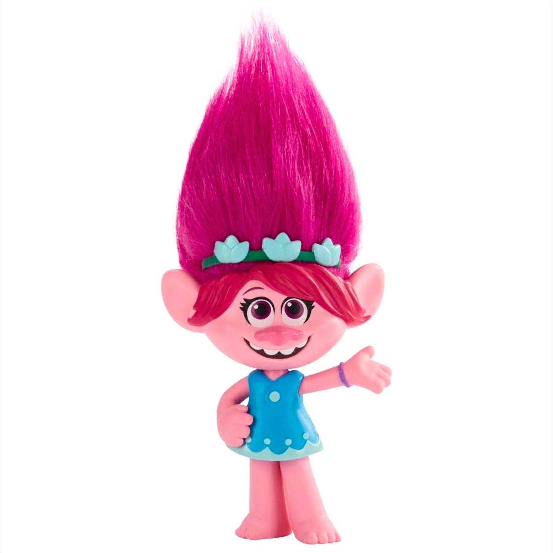 Trolls TrollsTopia Ultimate Surprise Hair Poppy 22cm Toy Doll Figure with Mystery Accessories - Toptoys2u