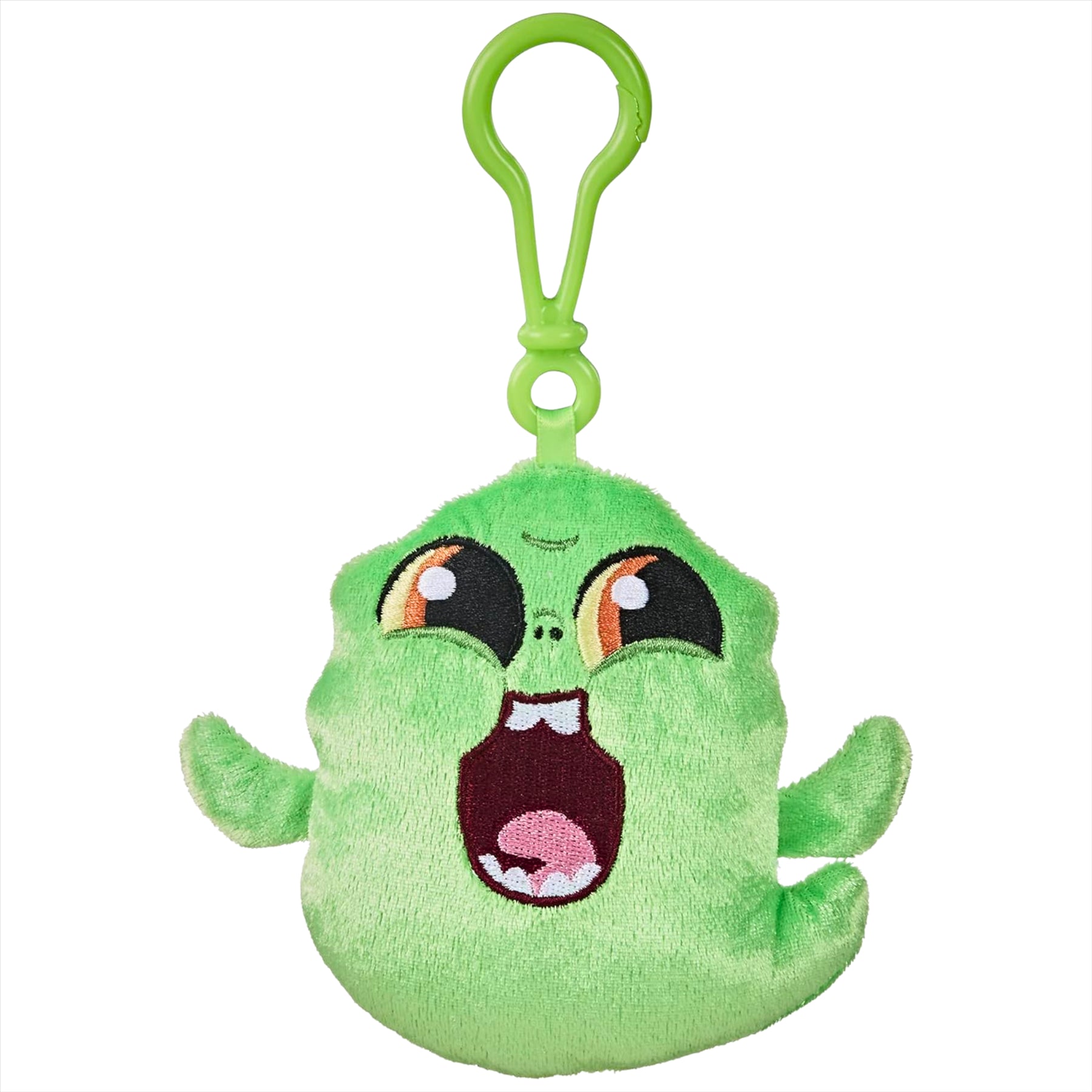 Ghostbusters Paranormal Plushies Slimer Super Soft 11cm Gift Quality Plush Toy Bagclip - Toptoys2u