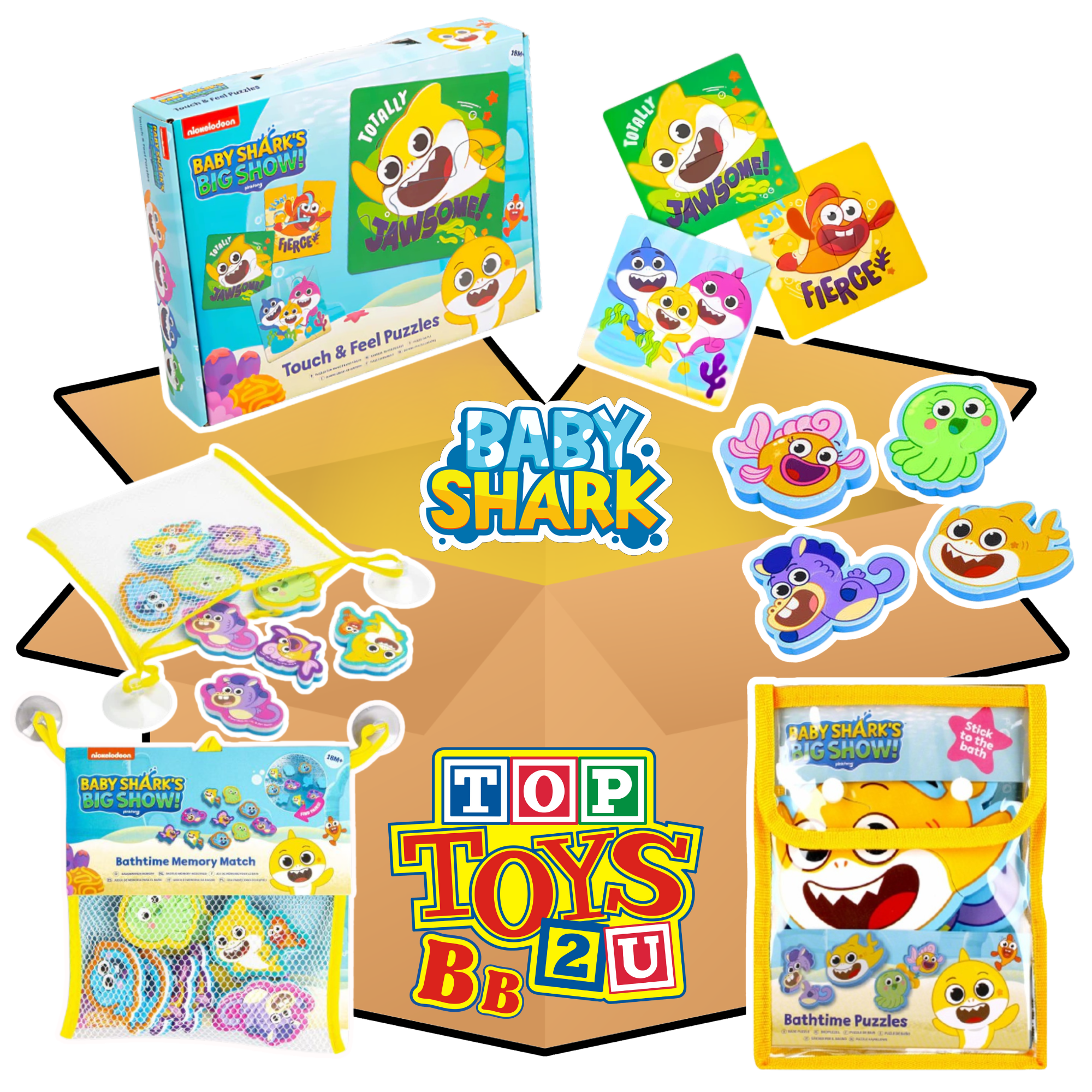 Toptoys2u Baby Shark Prebuilt Bargain Bundles - Toptoys2u