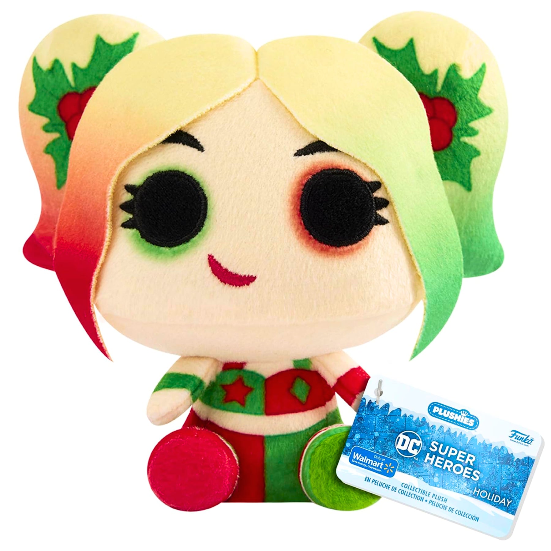 Funko POP! Plushies DC Super Heroes Holiday Harley Quinn 18cm Collectible Plush Toy - Toptoys2u