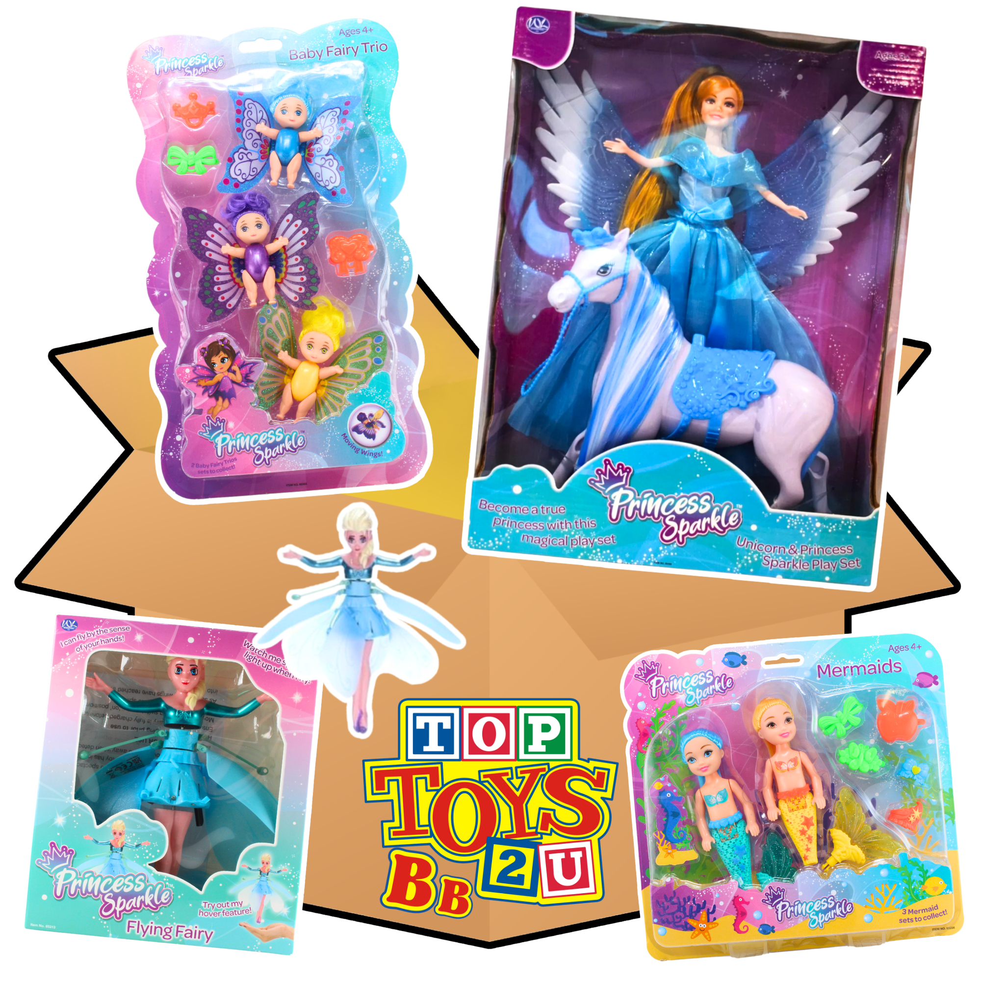 Toptoys2u Princess Sparkle Prebuilt Bargain Bundles - Toptoys2u