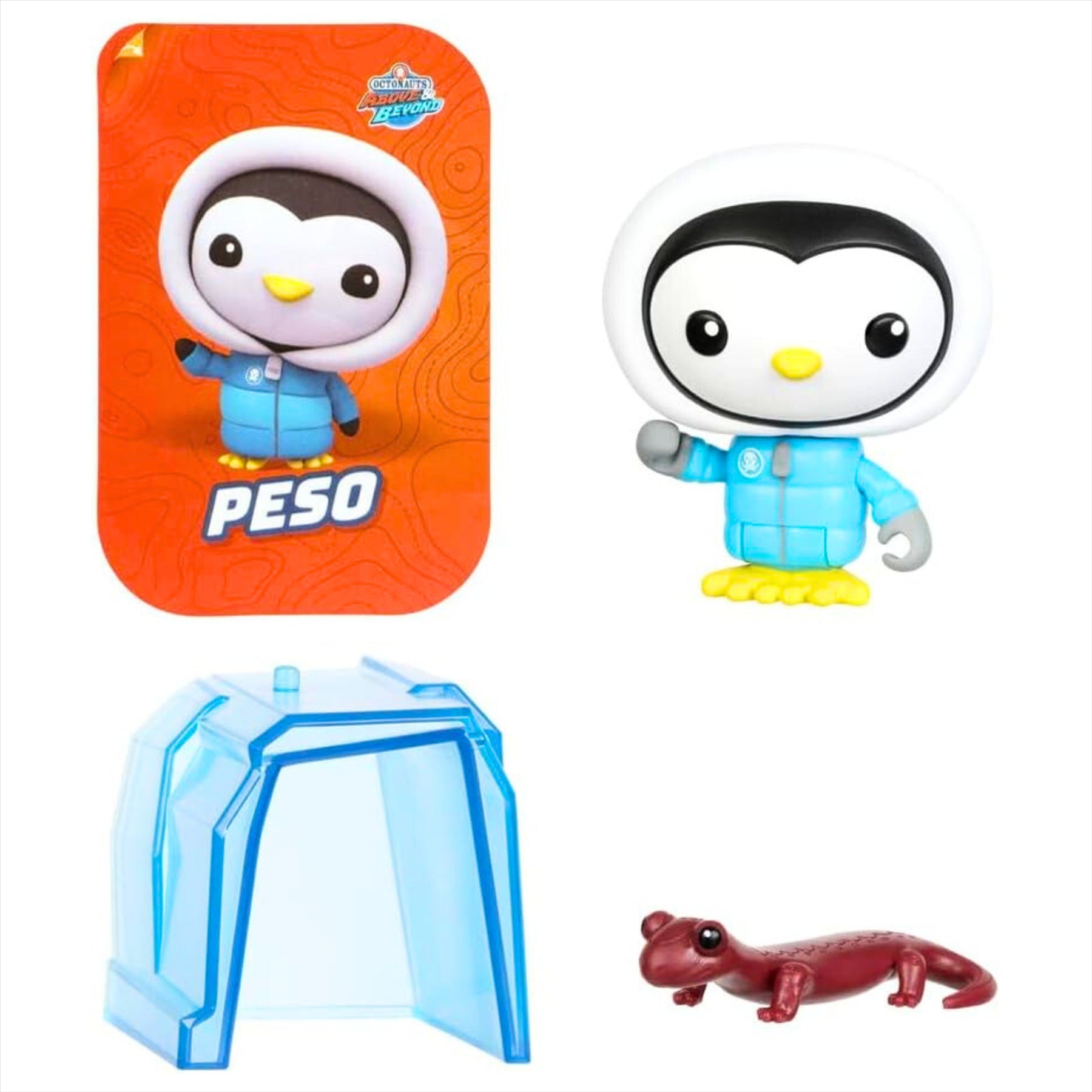 Octonauts Above and Beyond Peso Adventure Pack 6cm Toy Figure Playset with Accessories - Toptoys2u