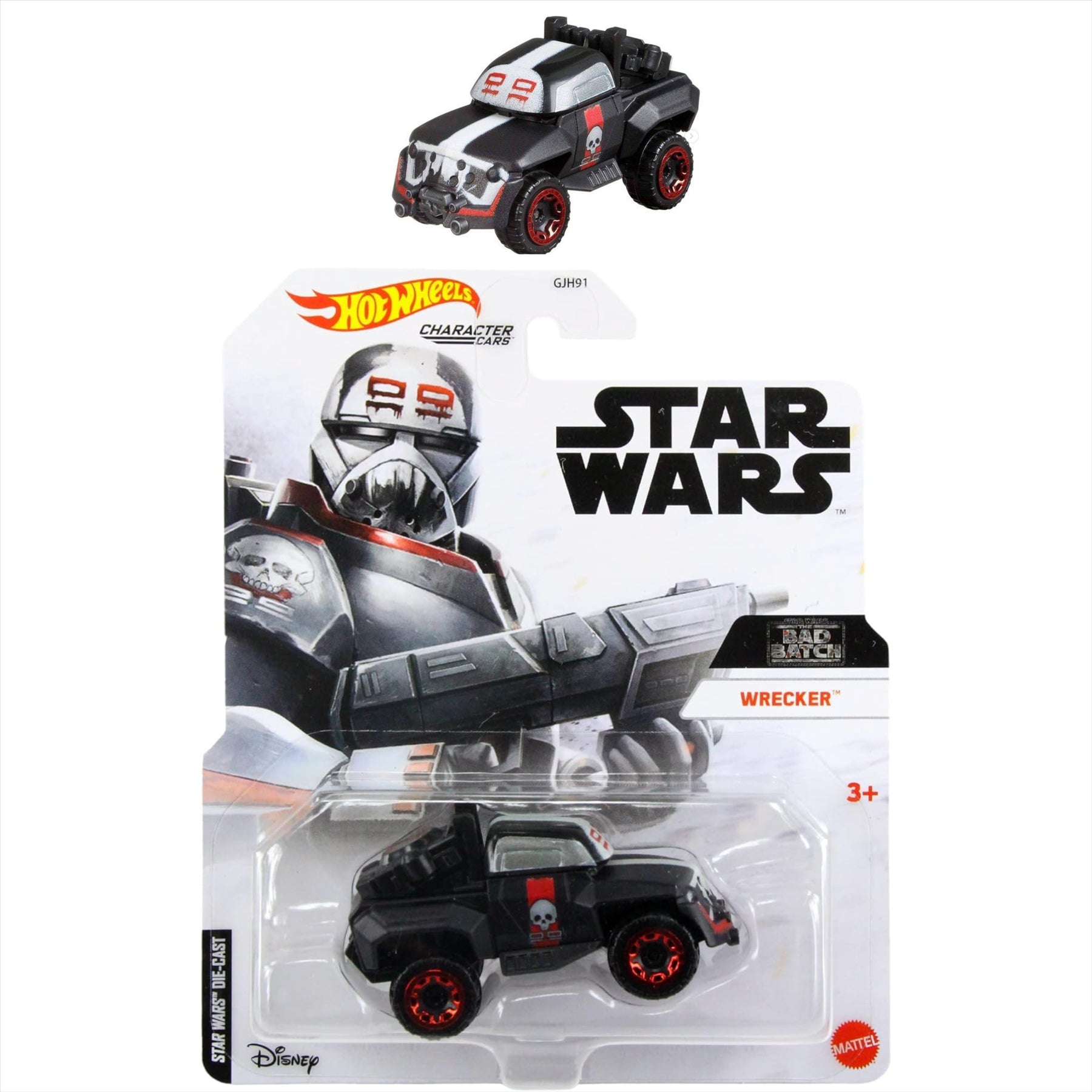 Hot Wheels Star Wars Character Cars 1:64 Scale Diecast - Complete Set of 6 - Toptoys2u