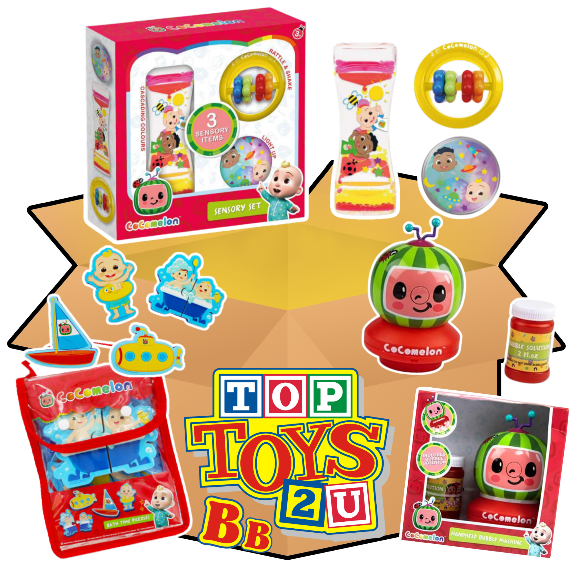 Toptoys2u CoComelon Prebuilt Bargain Bundles - Toptoys2u