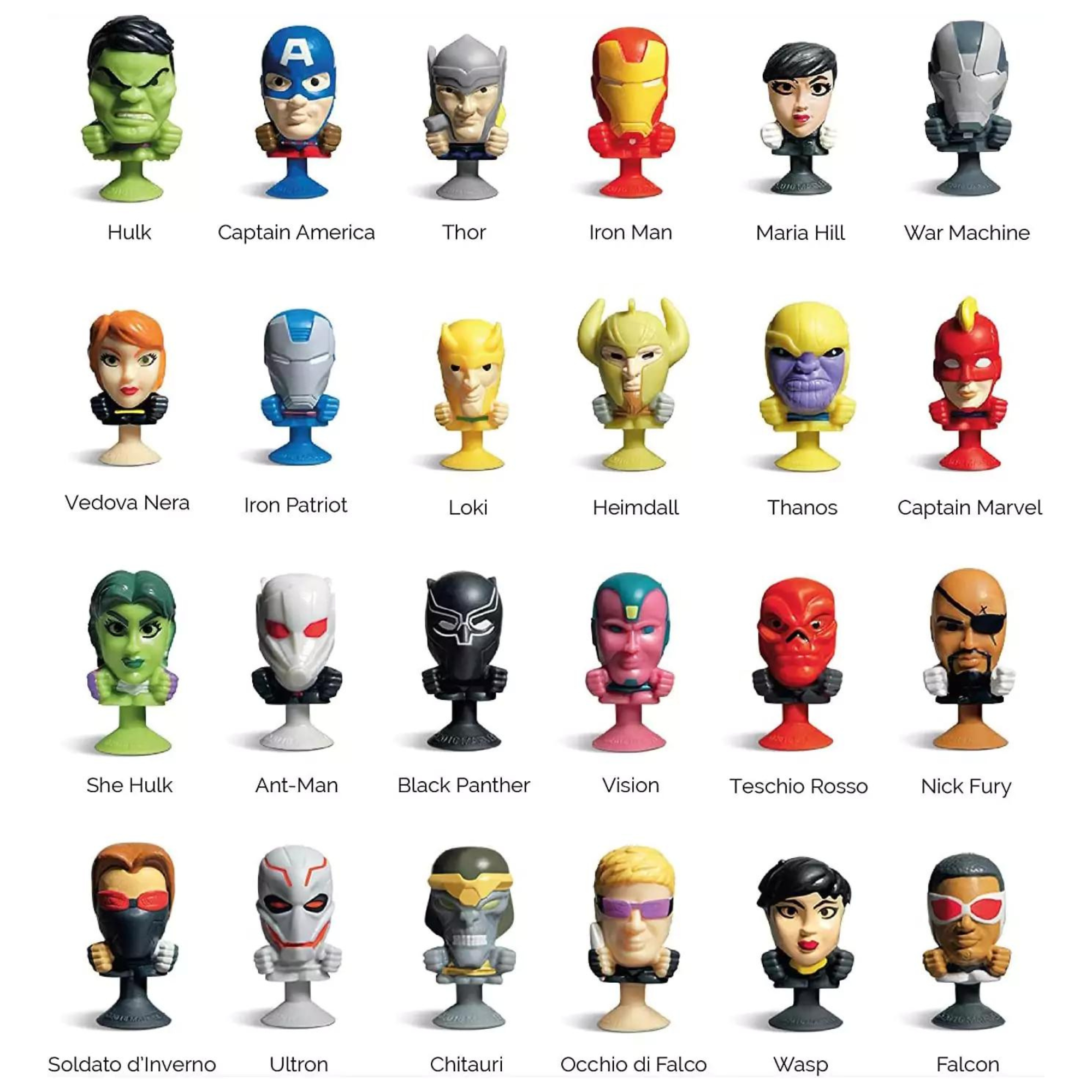 Marvel Avengers Megapopz Collectable Figure Heads Blind Party Bags 25 Pack - Toptoys2u