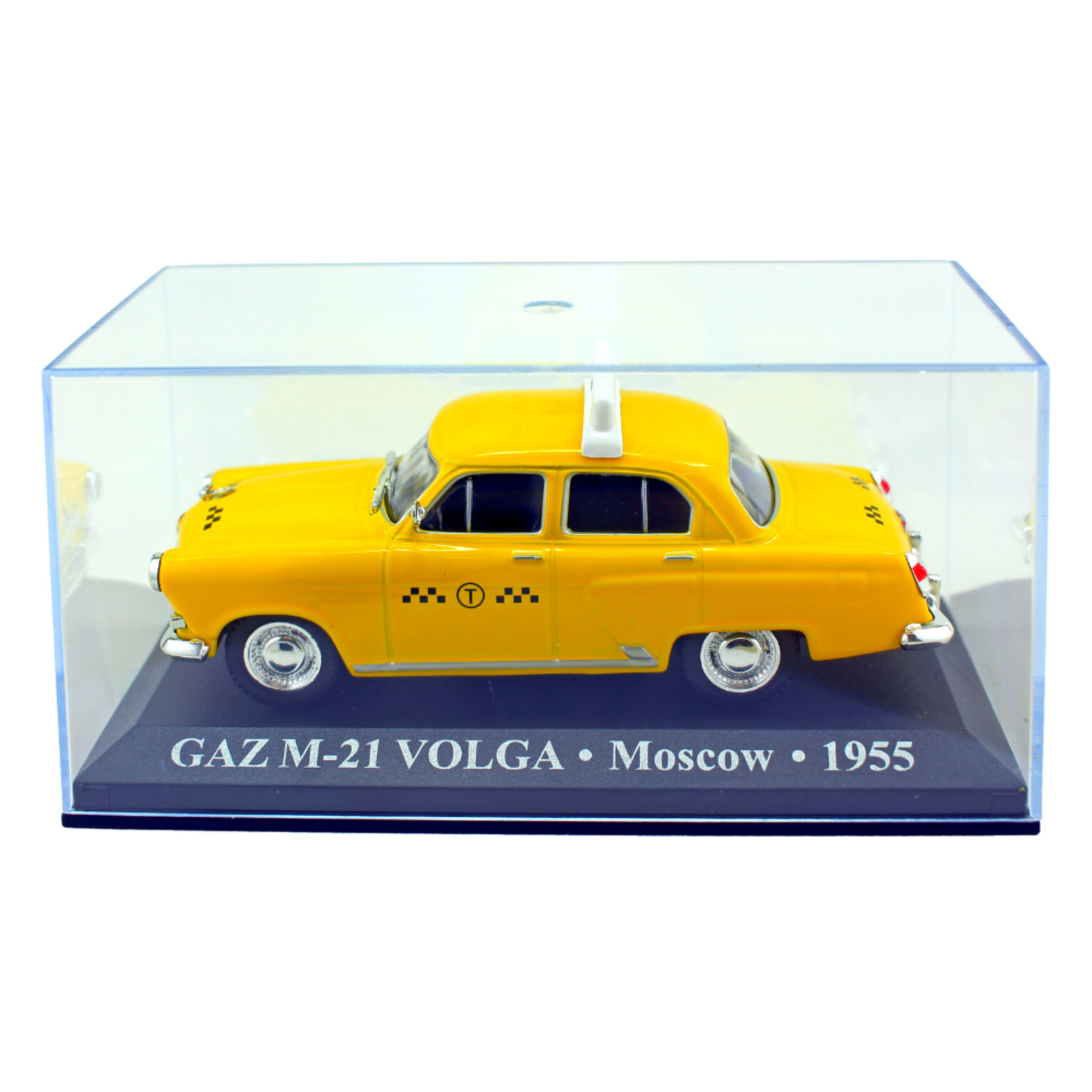 1955 Gaz M-21 Volga Moscow Taxi Car 1/43Rd Scale Russian Model Example R0154X - Toptoys2u