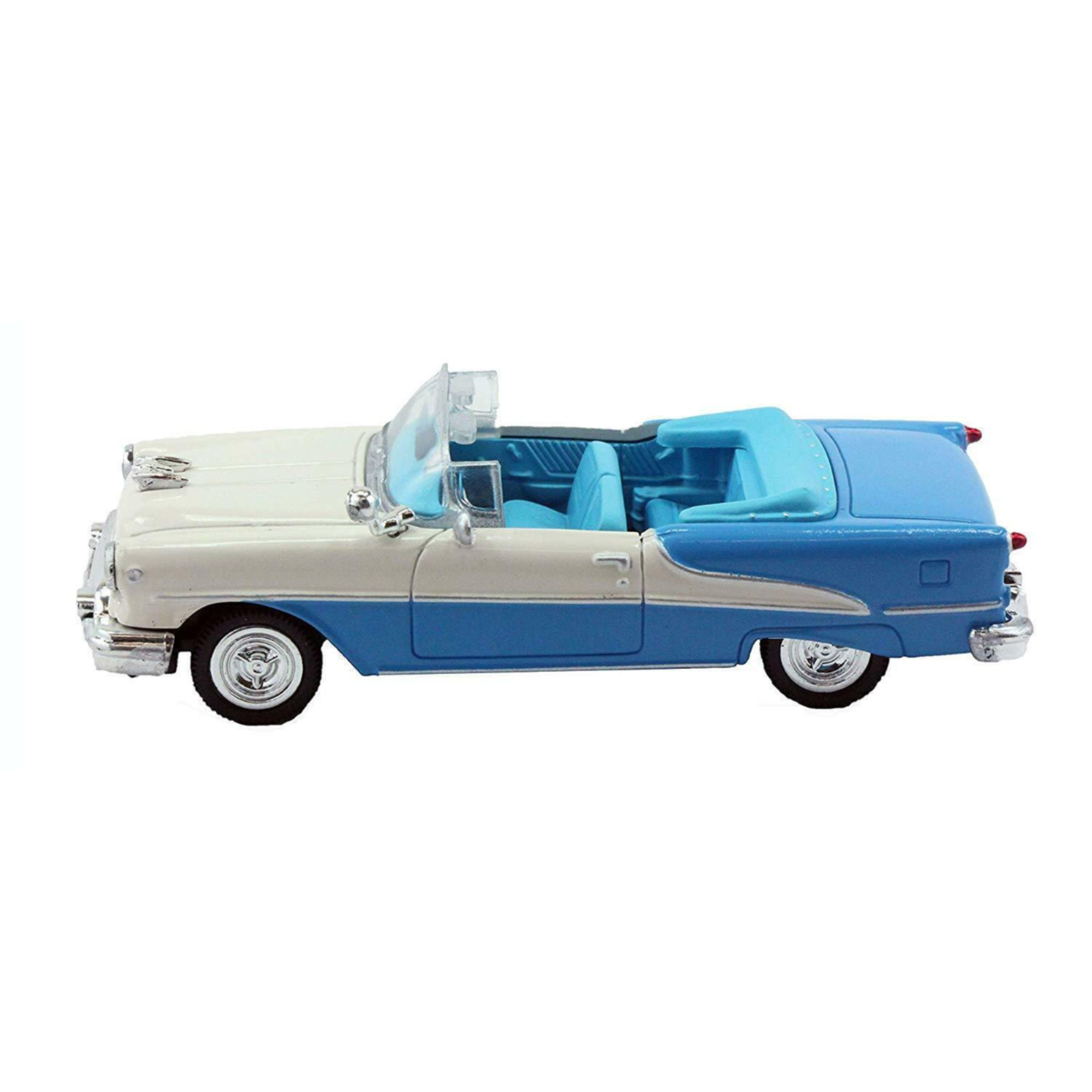 NewRay 1:43 Diecast 1955 Oldsmobile Super 88 Convertible - All American City Cruiser Collection - Toptoys2u