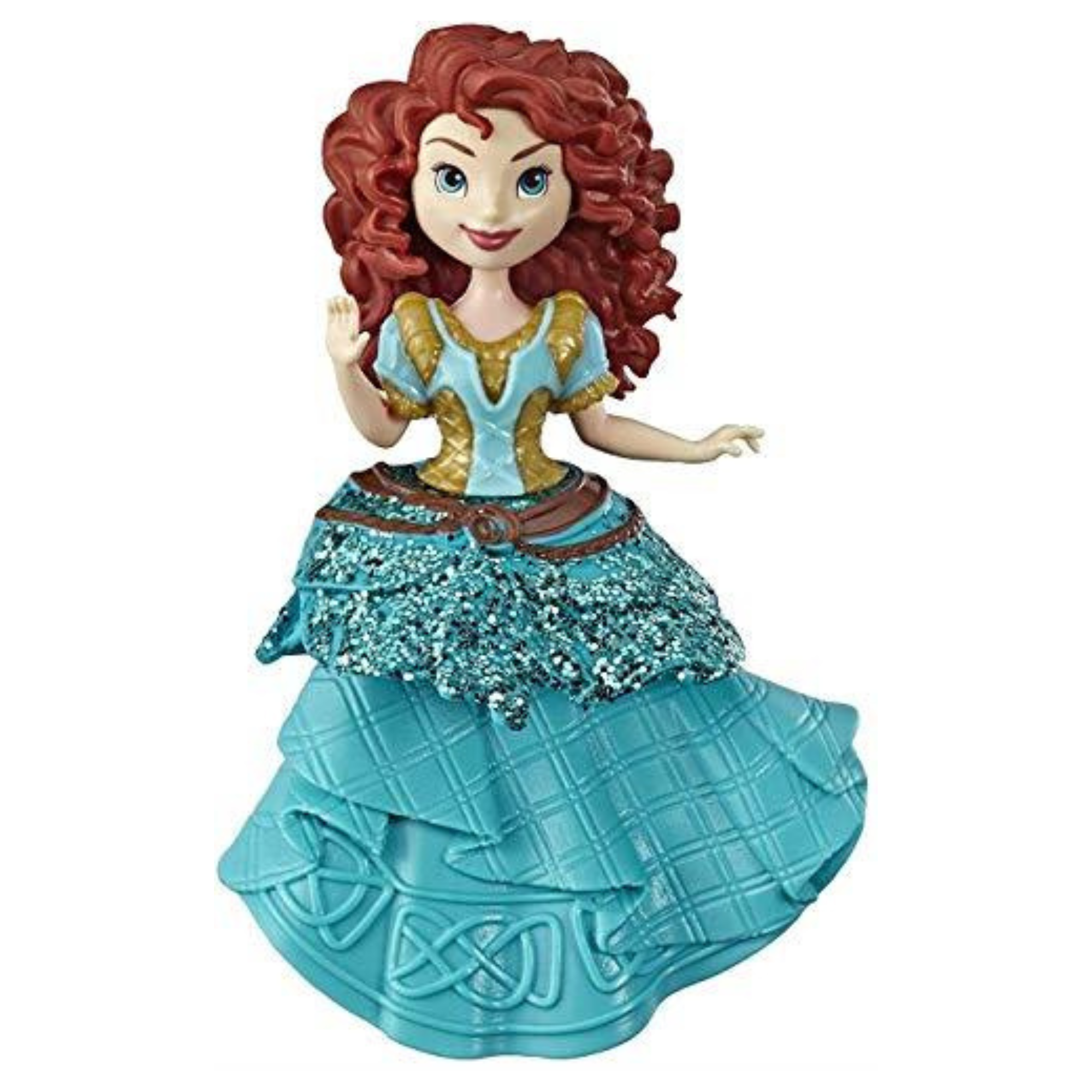 Disney Princess Hasbro Articulated Doll Merida With One Clip Dress - Royal Fashion Clip Toys - Toptoys2u