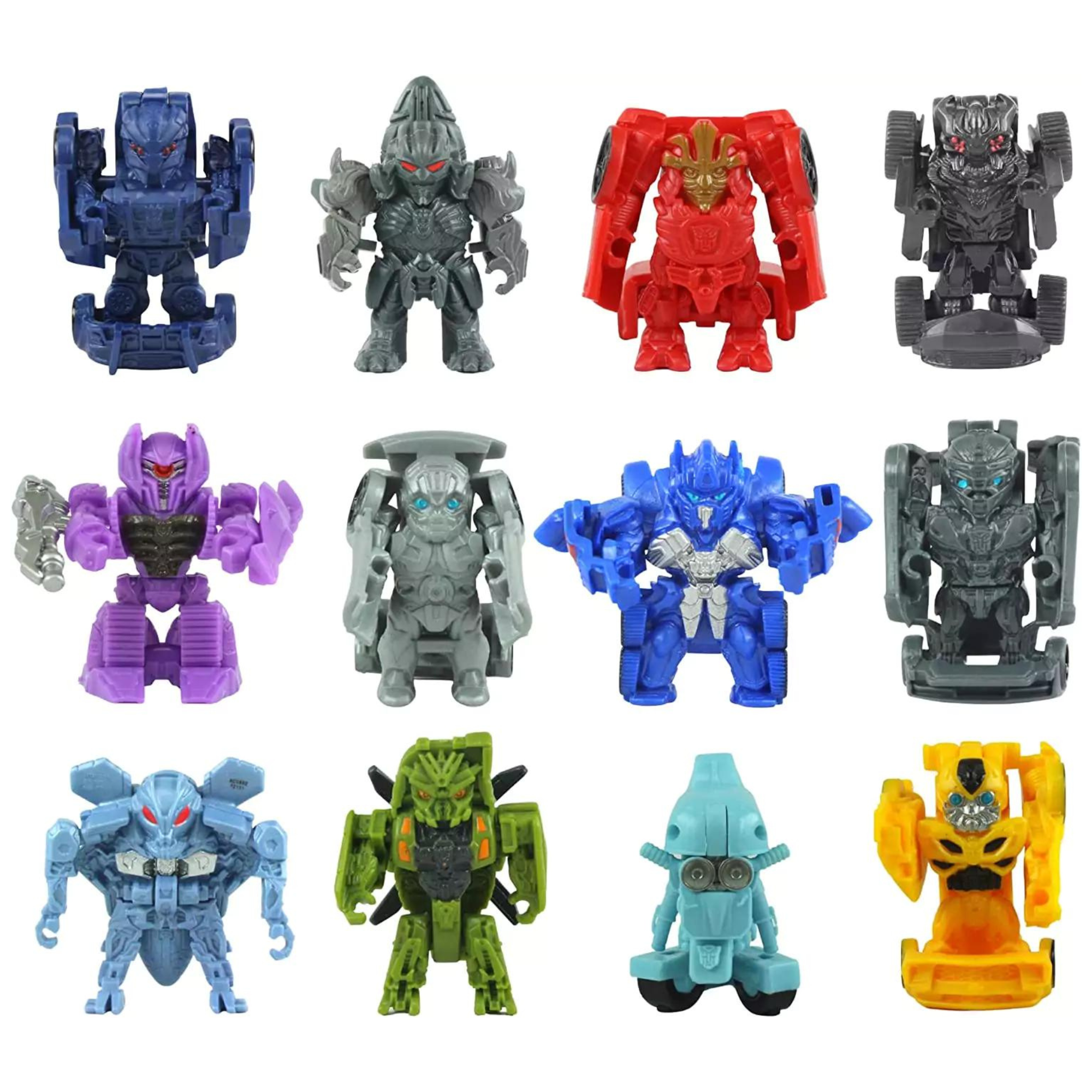 Transformers Tiny Turbo Changers Series 2 Identified Set of 12 - Toptoys2u