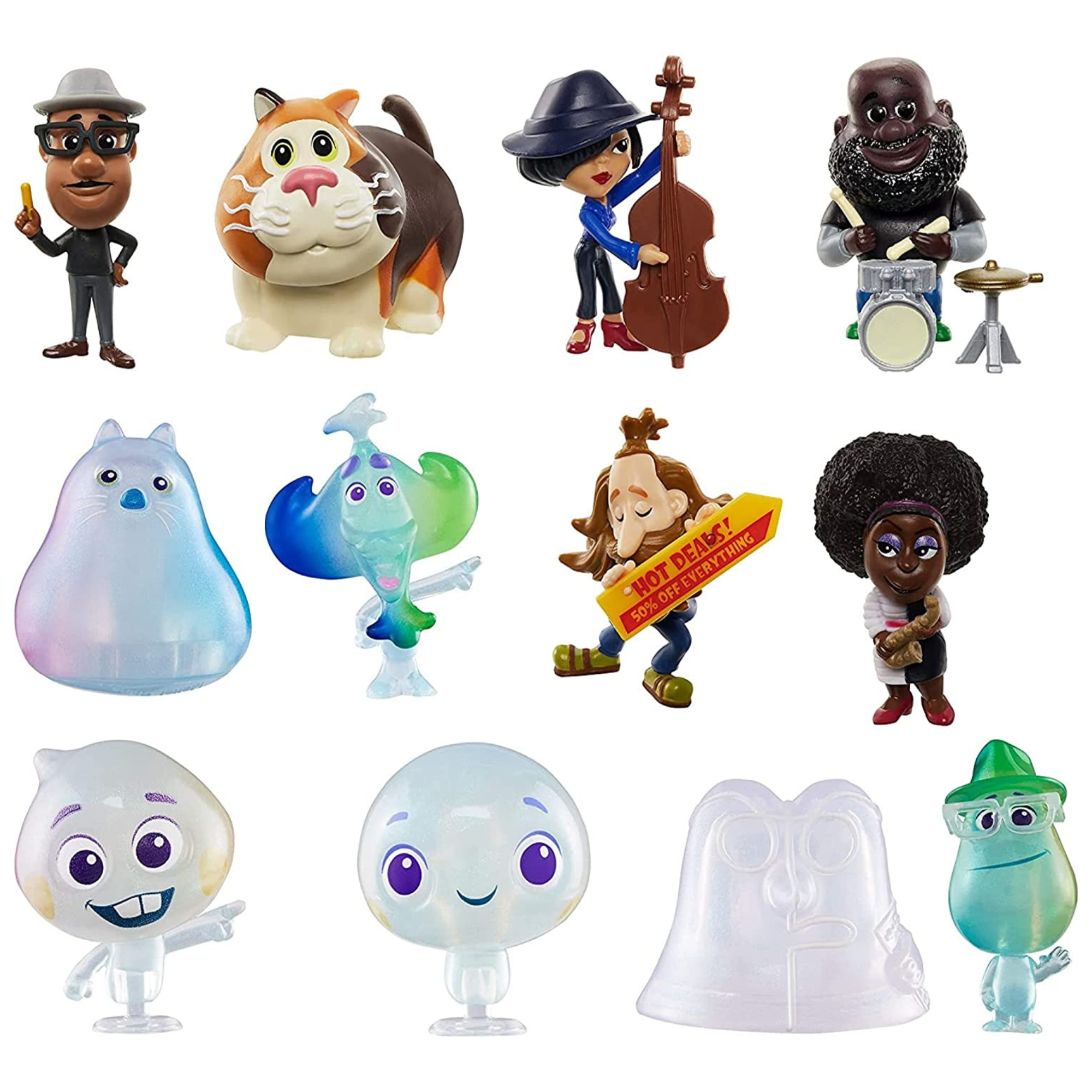 Disney Pixar Soul MINIS Blind Bags Mini Figures - Pack of 10 - Toptoys2u