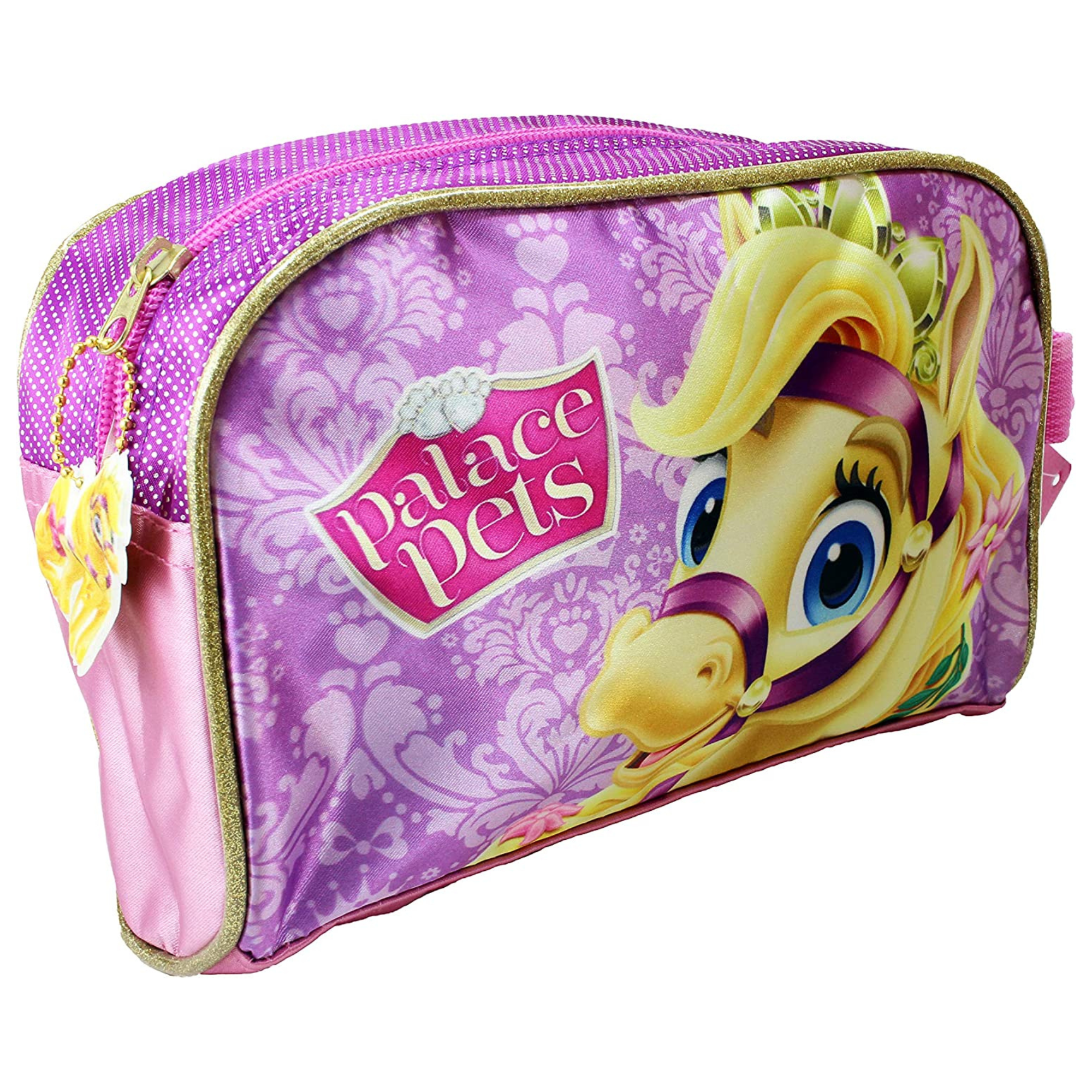 Disney Princess Palace Pets Rapunzel's Pony Blondie Pink Pencil Case - Toptoys2u