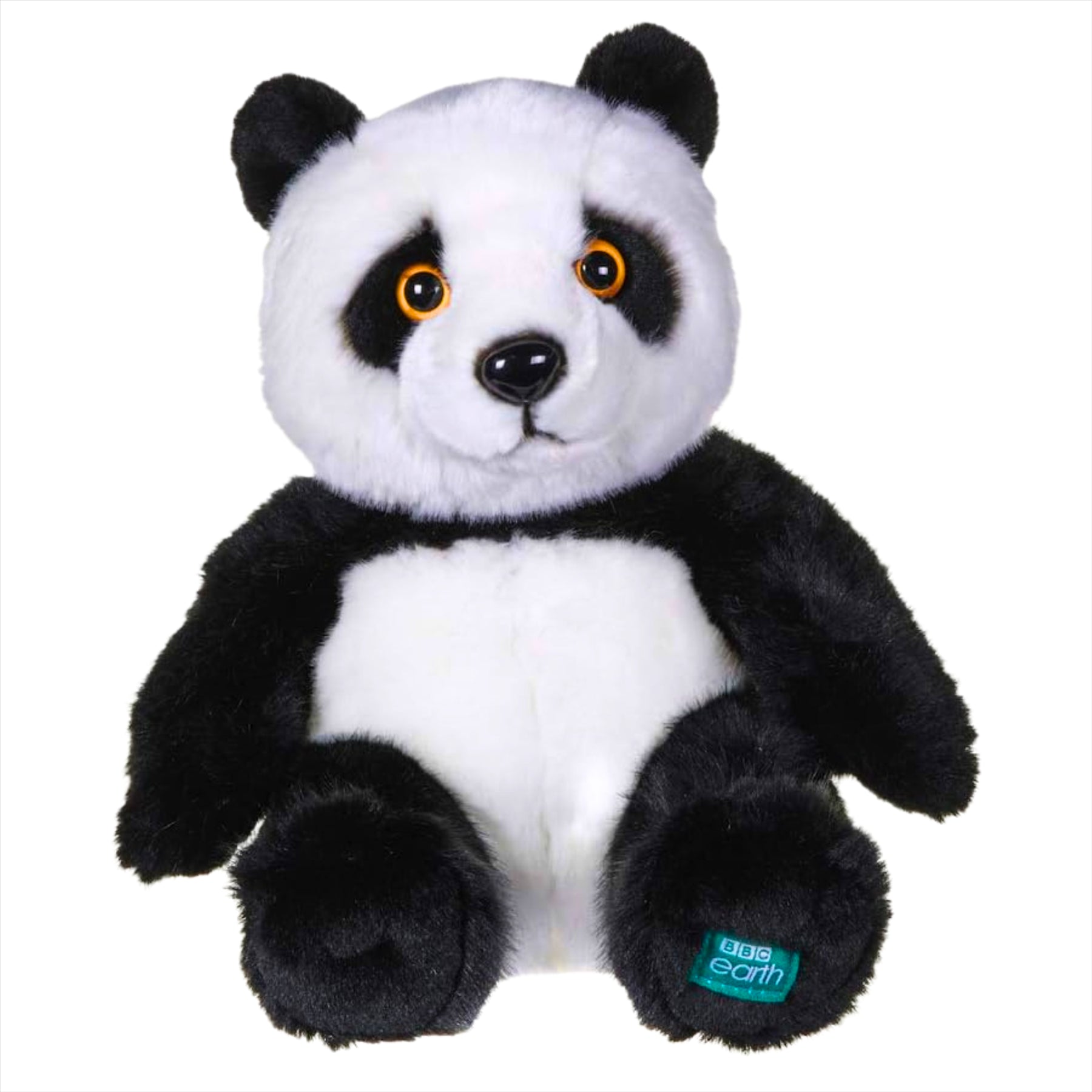Posh Paws Planet Earth 2 Collection Panda Super Soft Plush Toy 25cm 10" - Toptoys2u