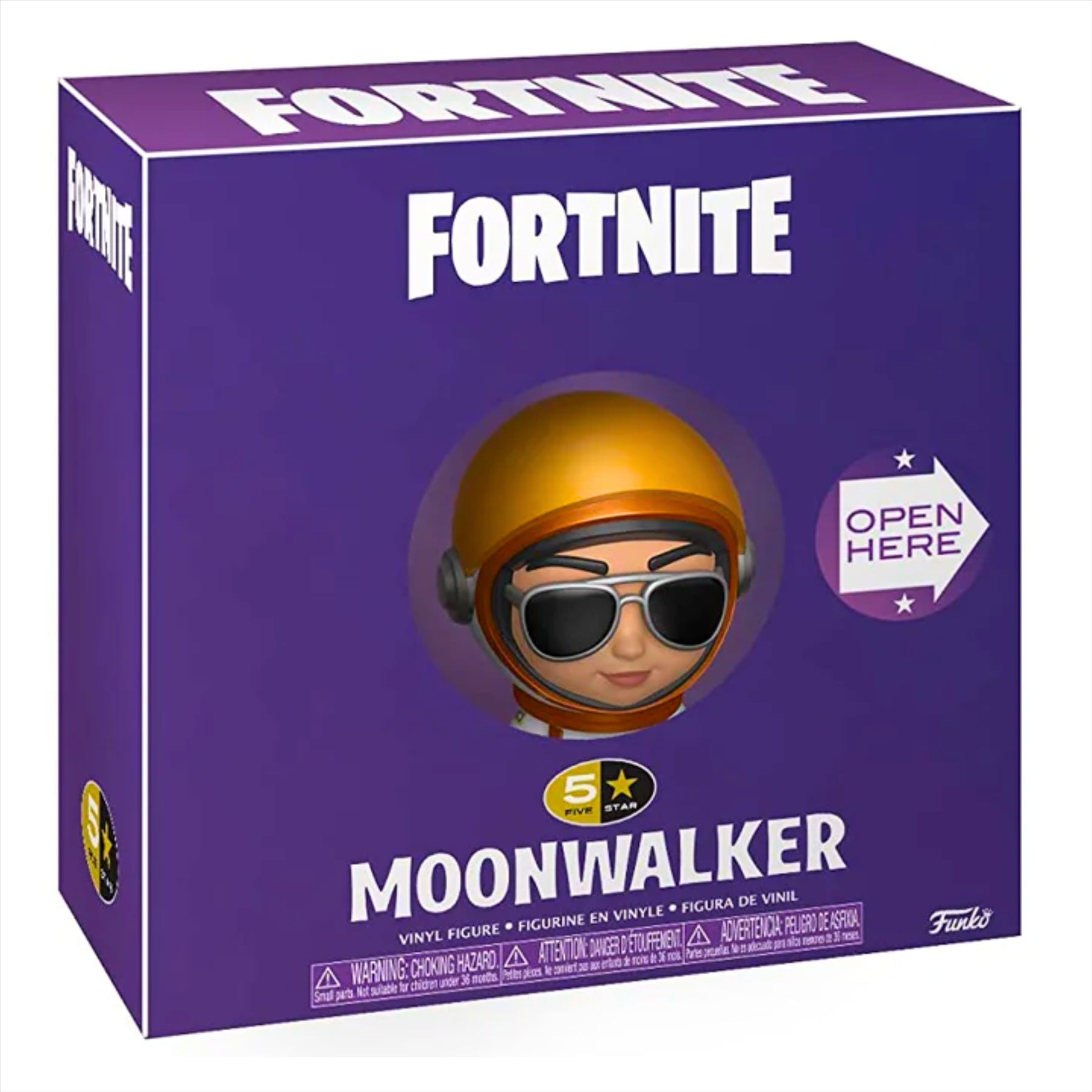 Funko 5 Star Fortnite Moonwalker and Love Ranger 8cm Collectible Toy Figures and Accessories - Twin Pack - Toptoys2u