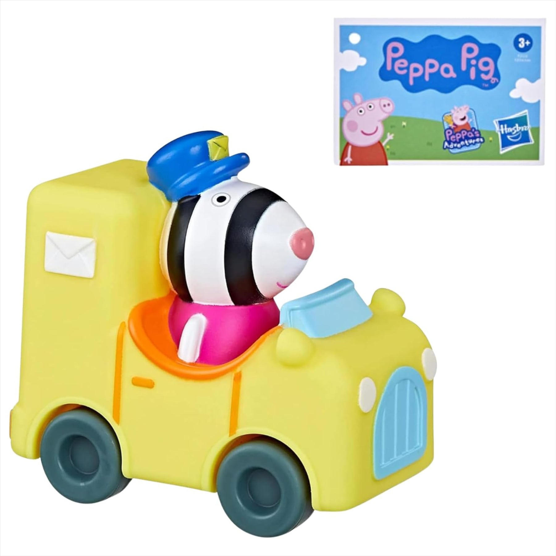 Peppa Pig Little Buggies Toy Character Vehicles Play Set - Zoey, George, Peppa, Mummy Pig, Suzy, and Freddy - Toptoys2u