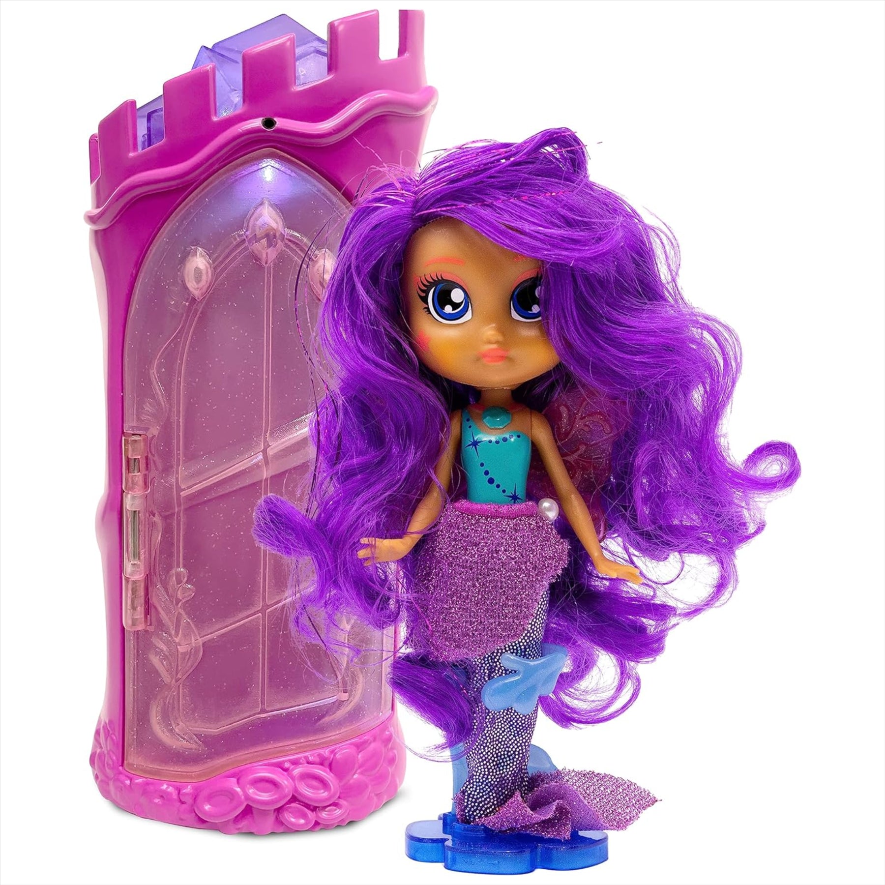 Bright Fairy Friends Shine Together! Series 3 Mermaid 15cm Doll Figure with Underwater Castle Home and Accessories - Toptoys2u