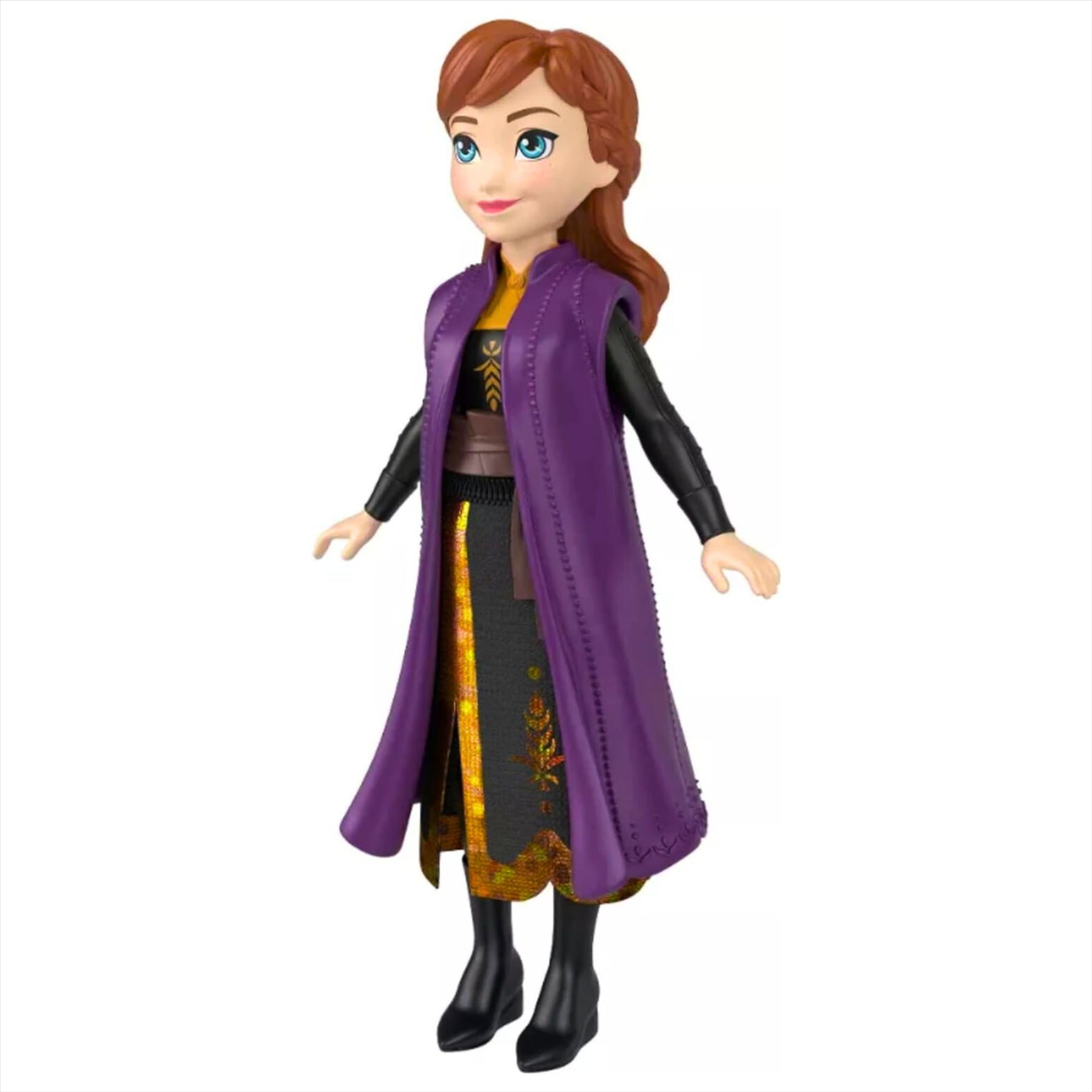 Disney Frozen Anna 10cm Articulated Action Figure Play Toy - Toptoys2u