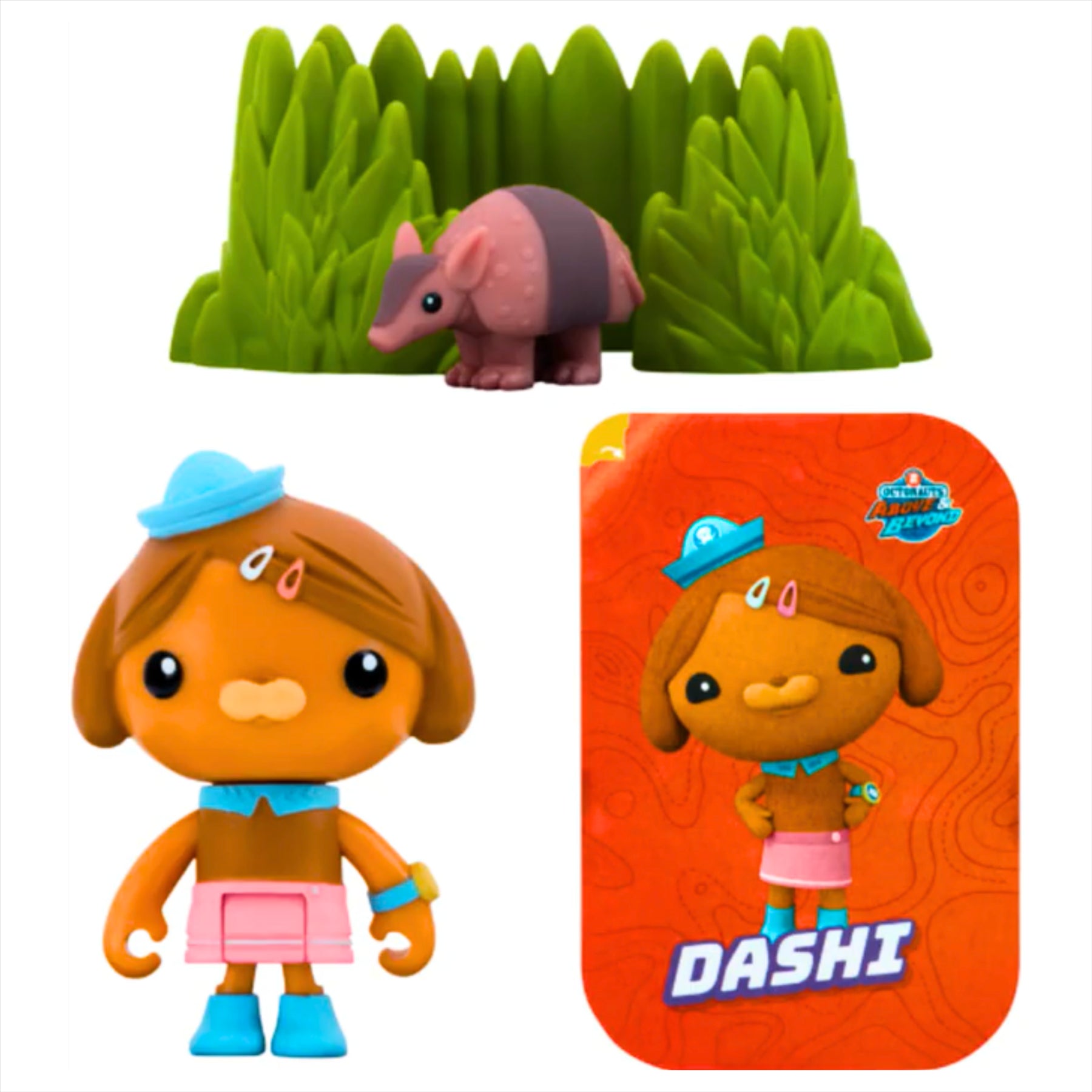 Octonauts Above and Beyond Dashi Adventure Pack 7cm Toy Figure Playset with Accessories - Toptoys2u