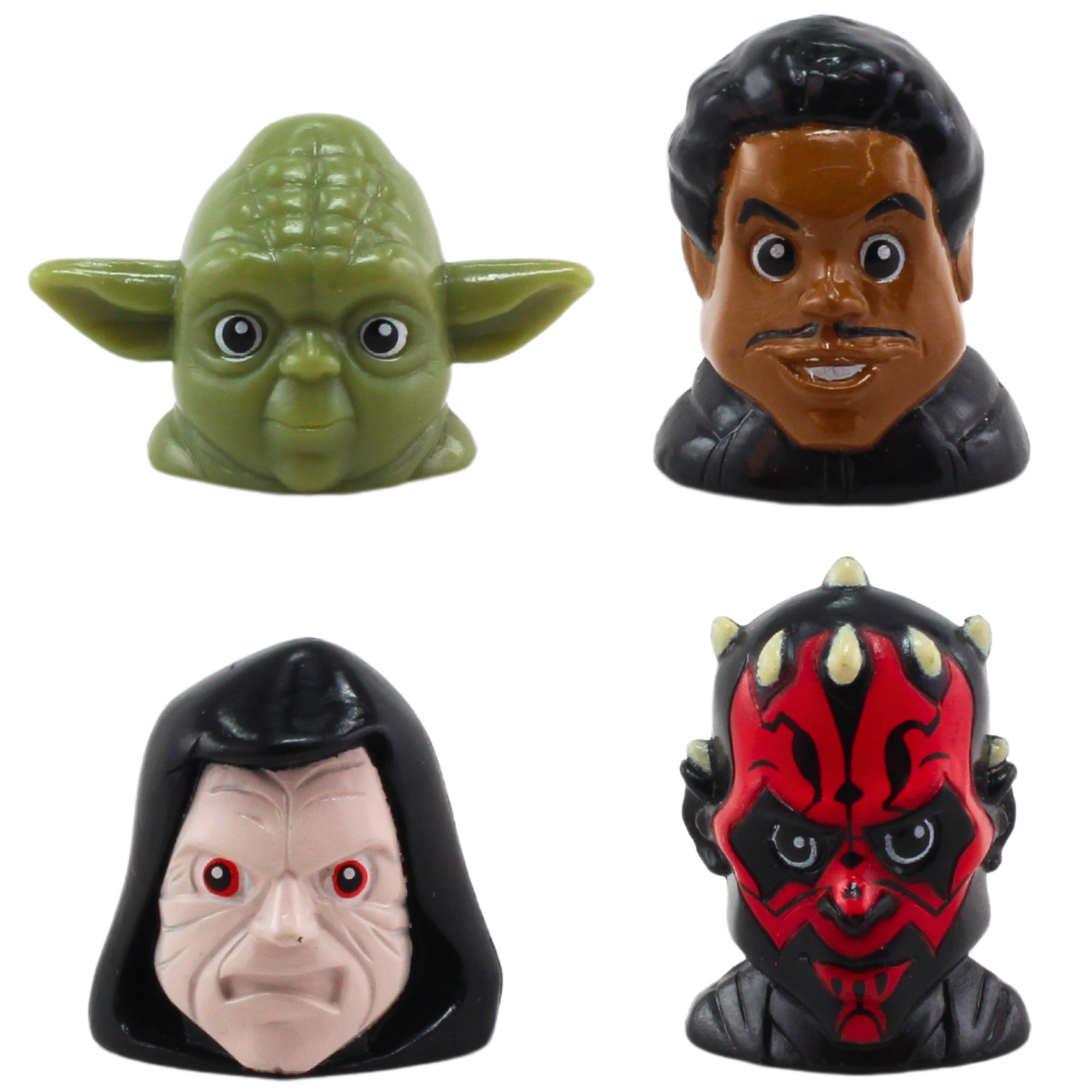 Star Wars Wikkeez Collectible 2.5-3cm Miniature Toy Figure Heads Blind Bag - 2 Figures per Bag - Toptoys2u