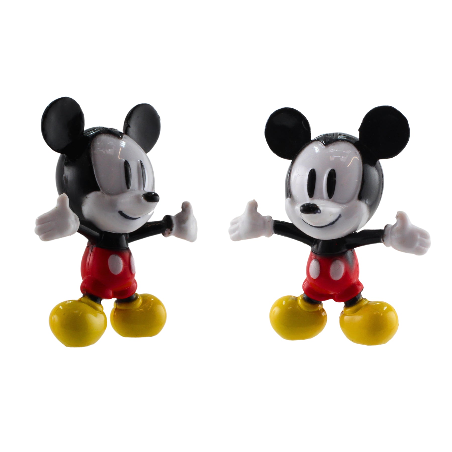 Disney Mickey and Minnie Mouse Toy Miniature Figure Parachuters - Twin Pack - Toptoys2u