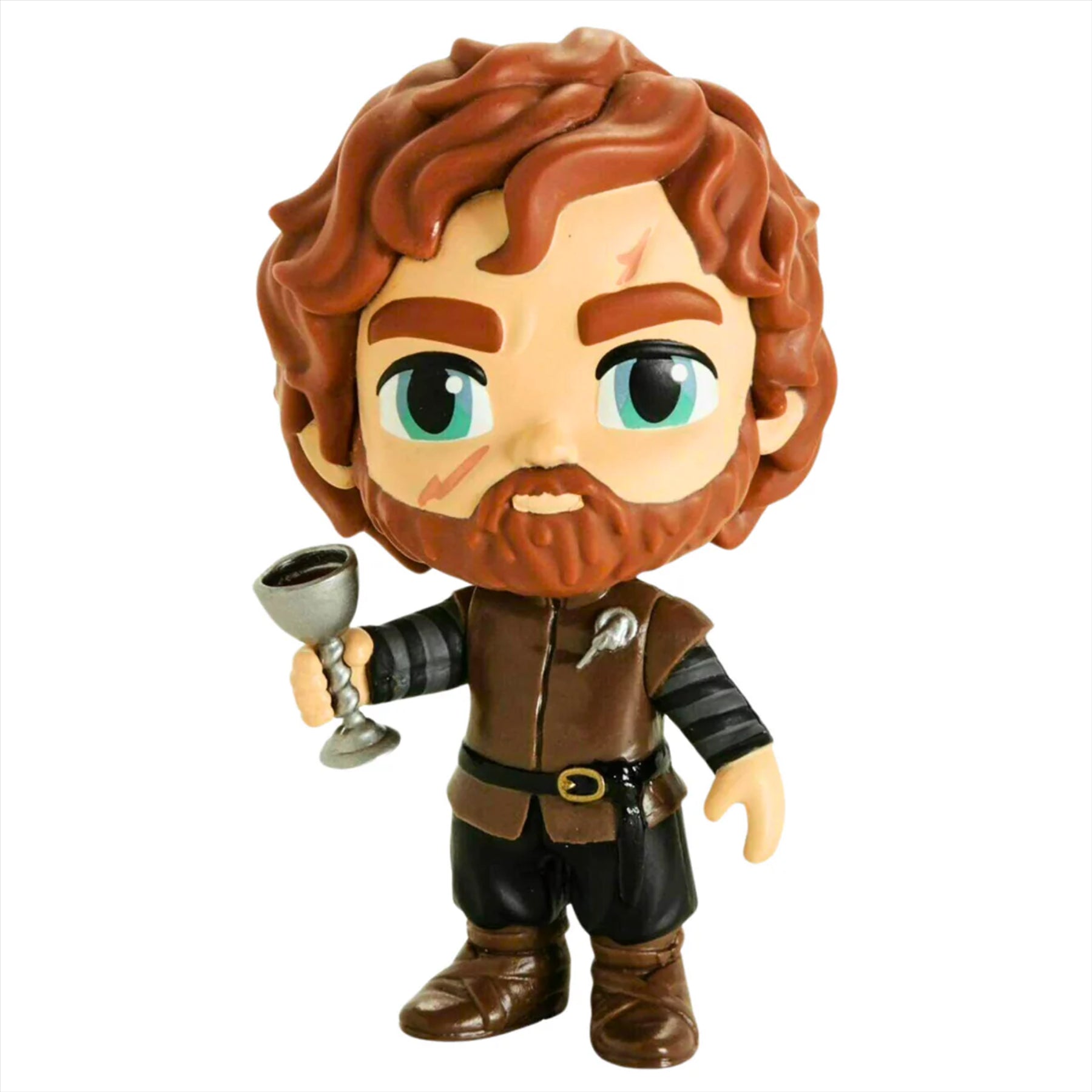 Game of Thrones Funko 5-Star Tyrion Lannister 8cm Figure with Goblet Accessory and Lannister Apron with Oven Mitt - 2-Piece Gift Bundle - Toptoys2u