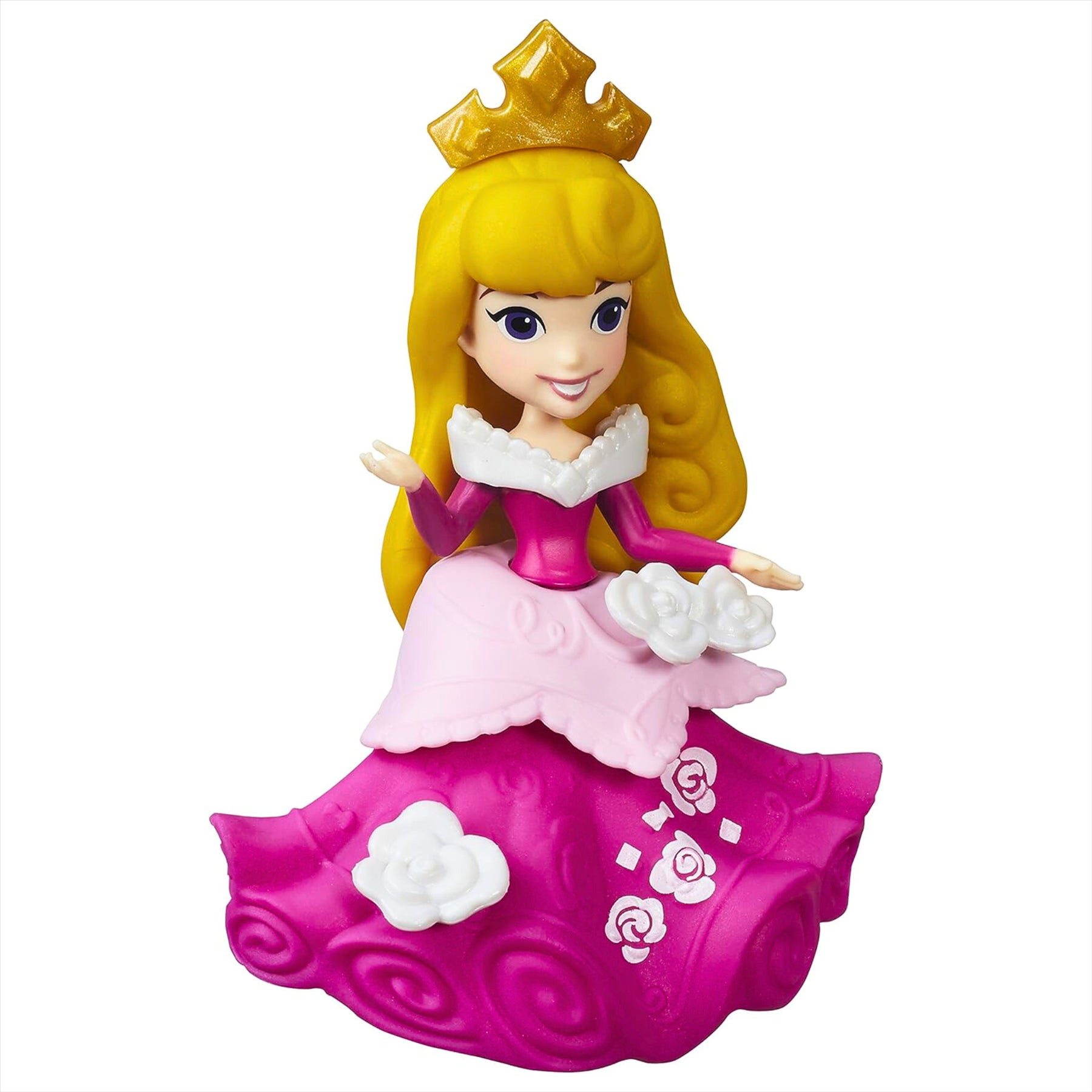 Disney Princess Little Kingdom Aurora 8cm Miniature Play Figure Toy with Accessories - Toptoys2u