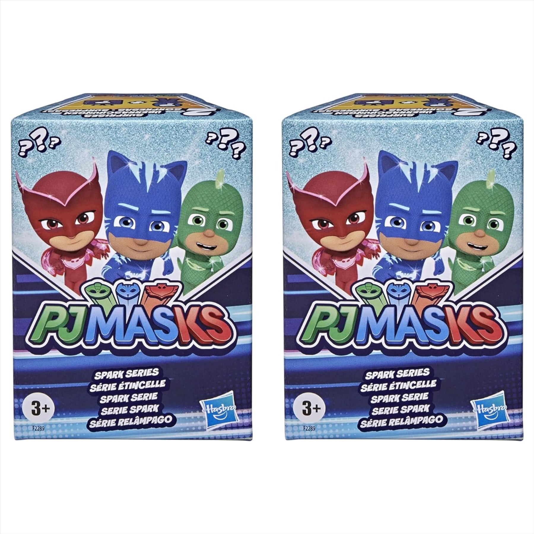 PJ Masks Articulated Play Figures Blind Box Sets - 2x Spark Classic Blind Boxes - Toptoys2u