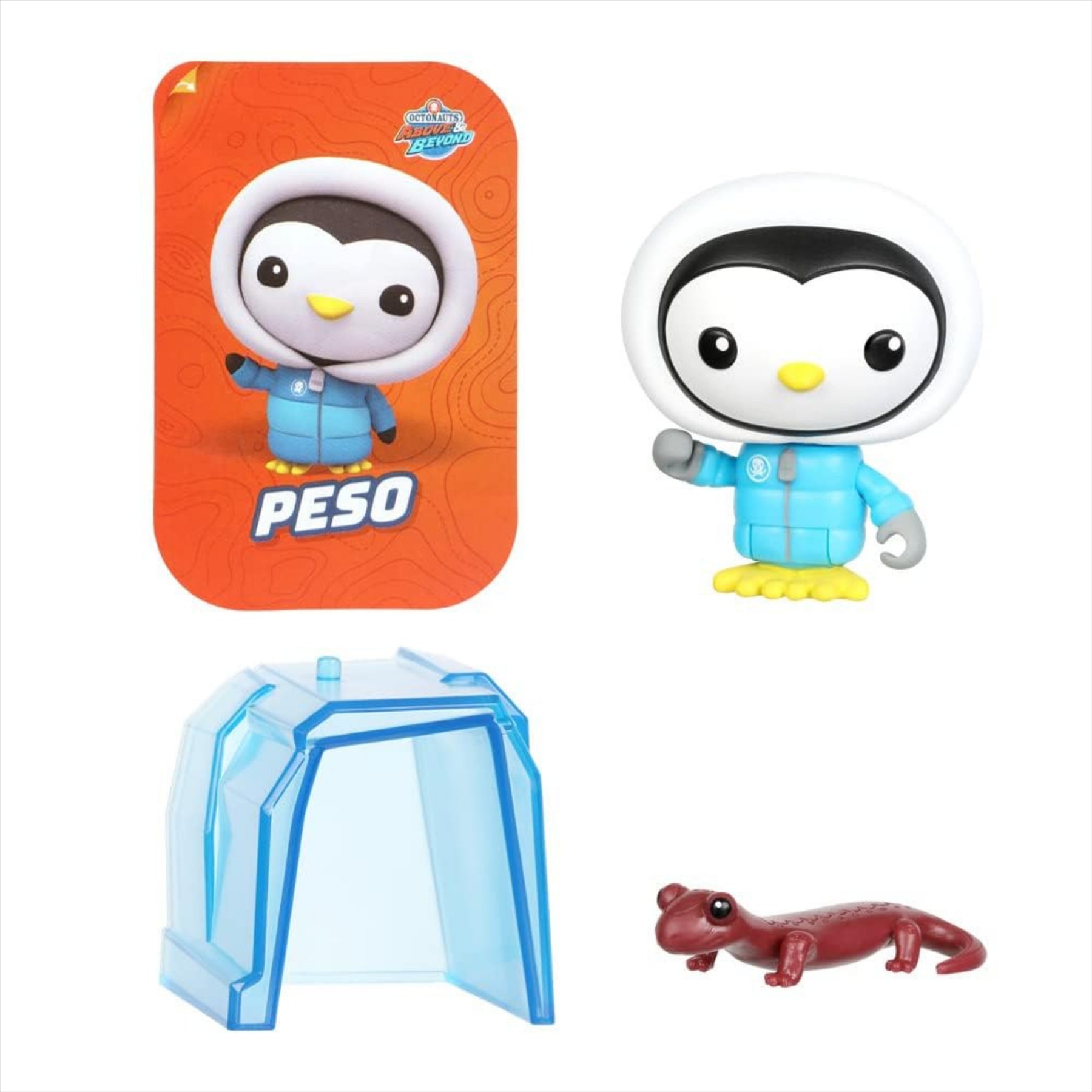 Octonauts Above and Beyond Captain Barnacles 20cm Plush and Peso Adventure Pack Action Figure Playset - Toptoys2u