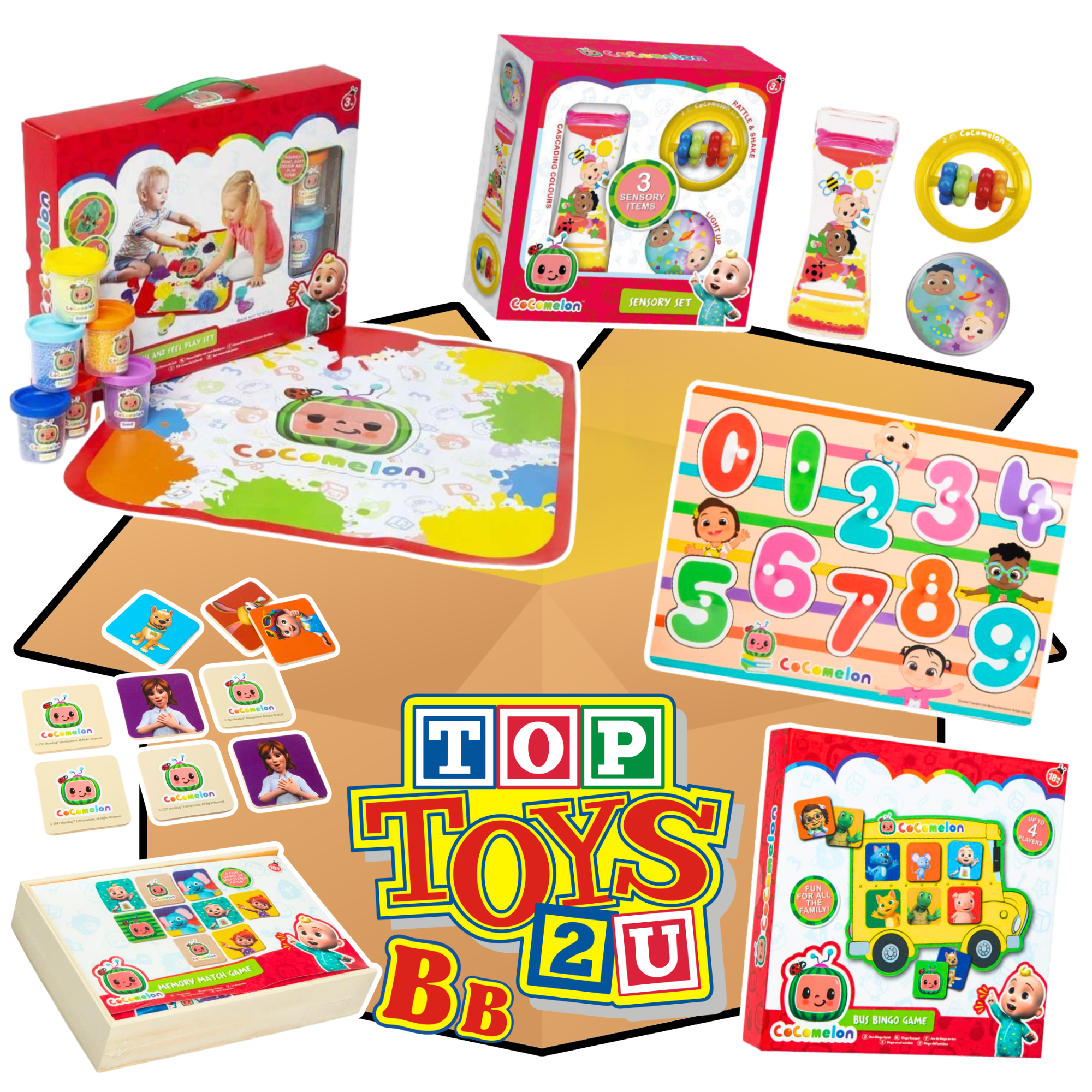 Toptoys2u CoComelon Prebuilt Bargain Bundles - Toptoys2u