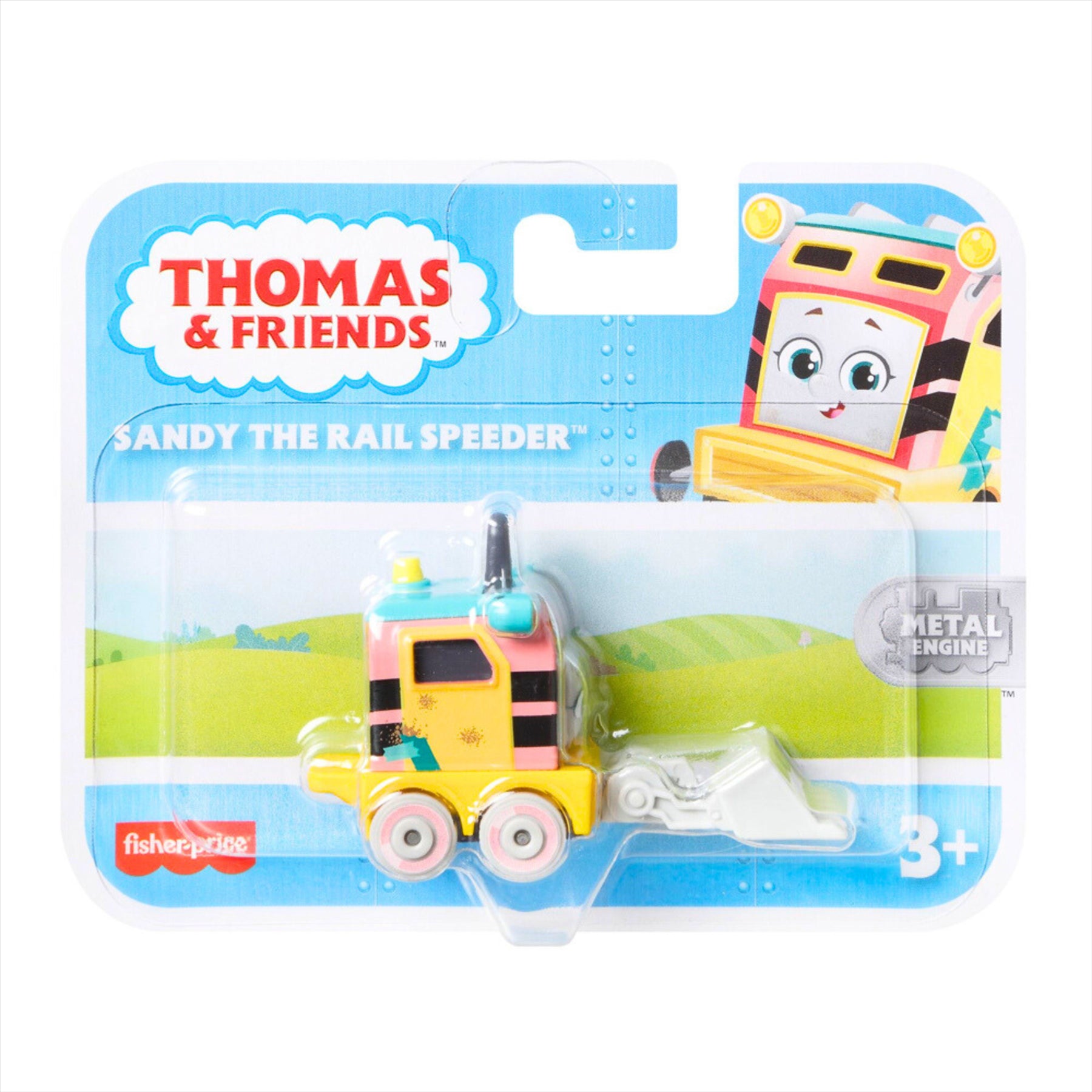 Thomas & Friends Sandy Toy Train Diecast Metal Engine 8cm Push-Along Vehicle - Toptoys2u